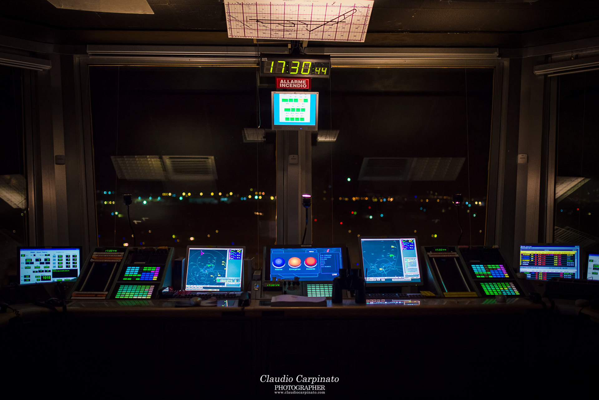 Palermo Airport Traffic Control Tower