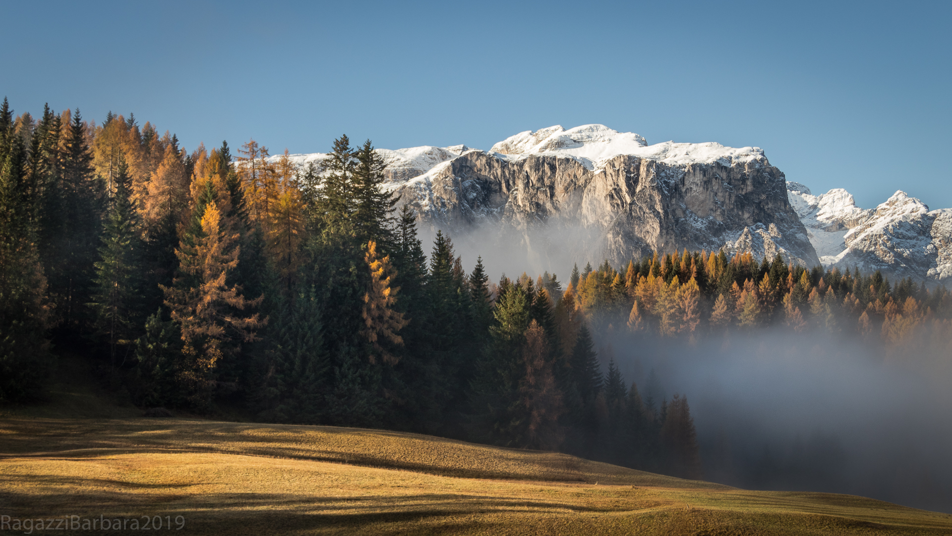 L'autunno e l'inverno si incontrano