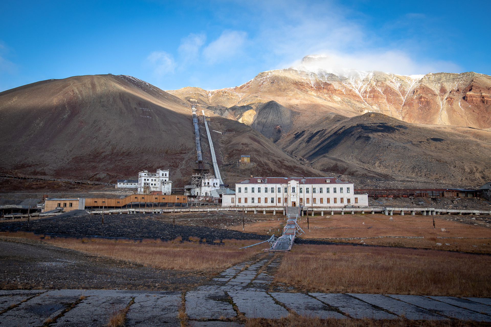 La miniera di Pyramiden