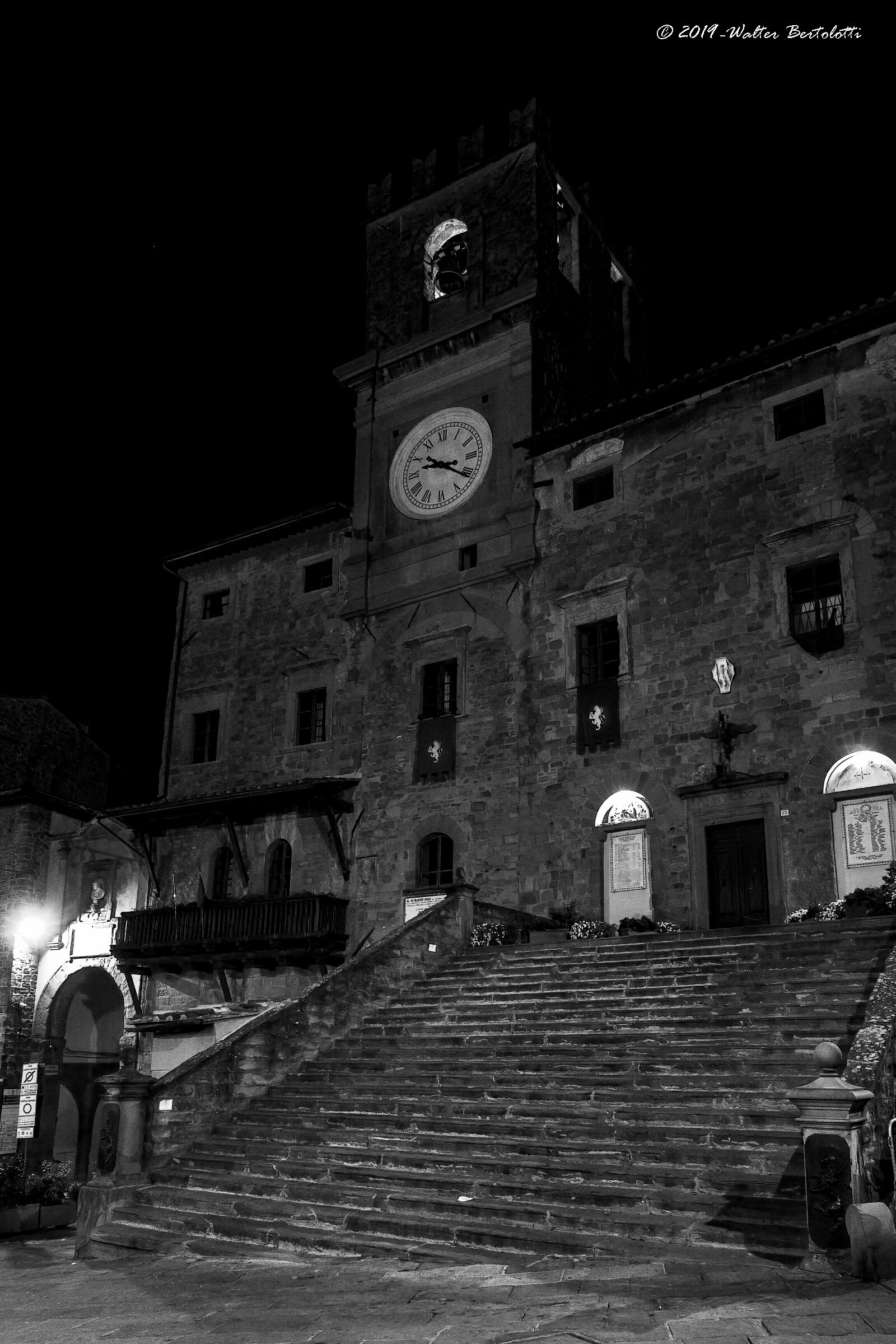 Cortona, monicipio square