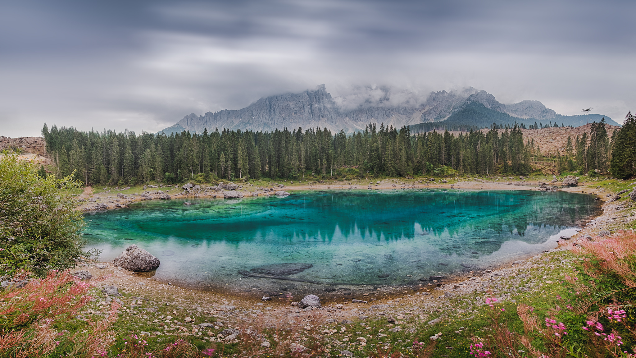 Lake Carezza, Italy - 1519m - 20 August 2019