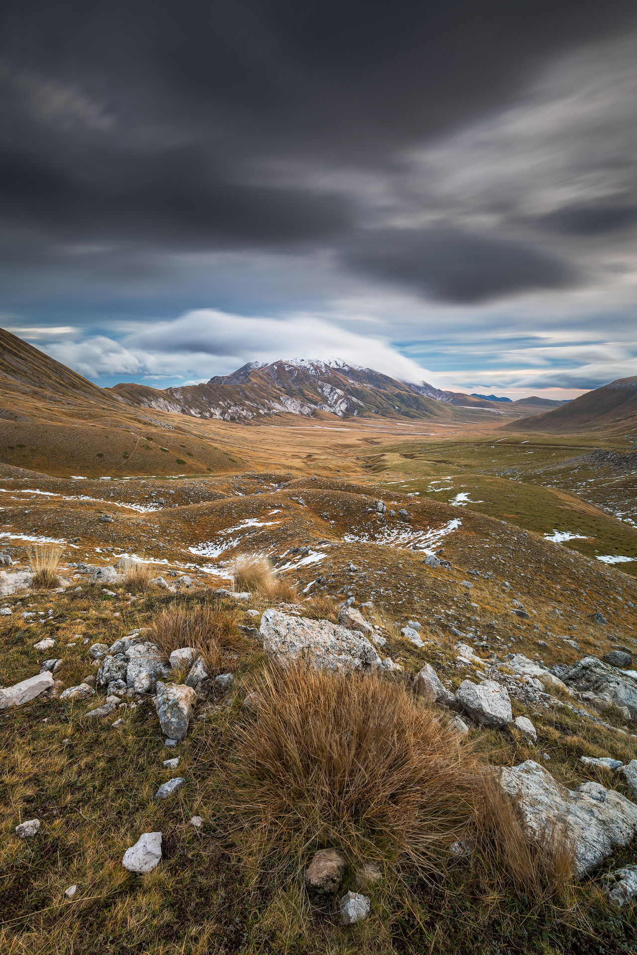 Mattina d'autunno a Campo Imperatore