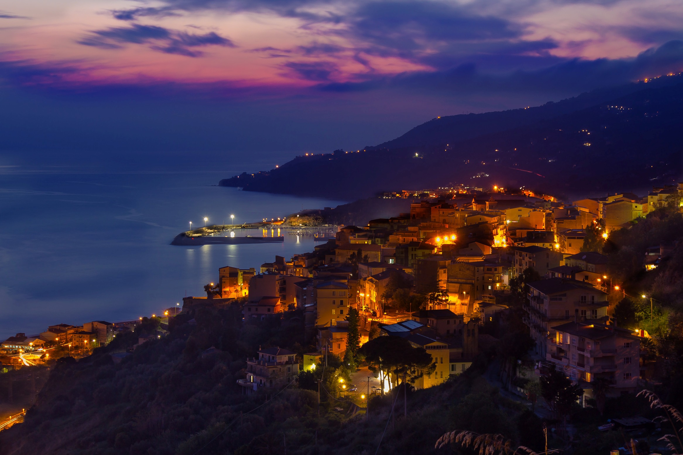 Cetraro at dusk - Cetraro al crepuscolo