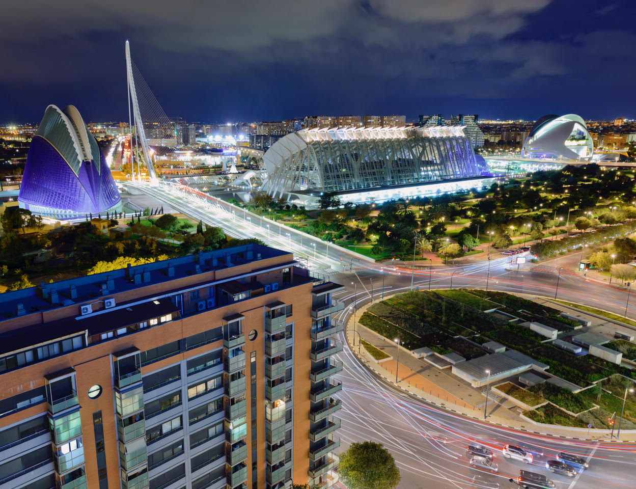 Valencia's night