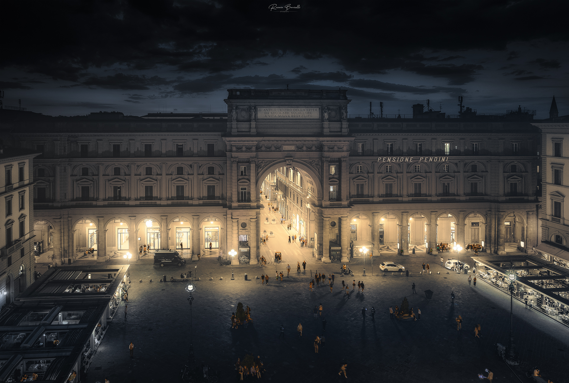 Florence and its impressive portal