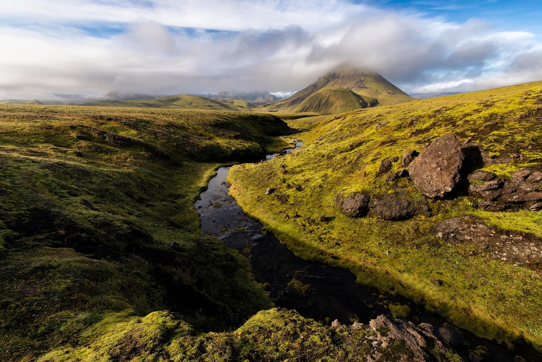 Stream on the Laugavegur Trail