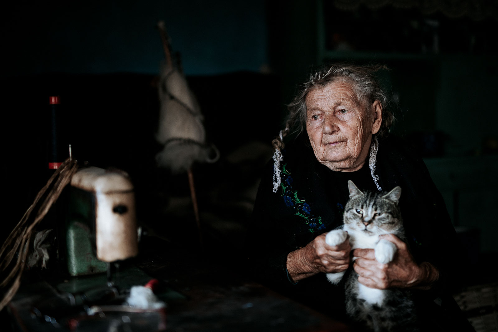 Florea, woman of Marmures, Romania.