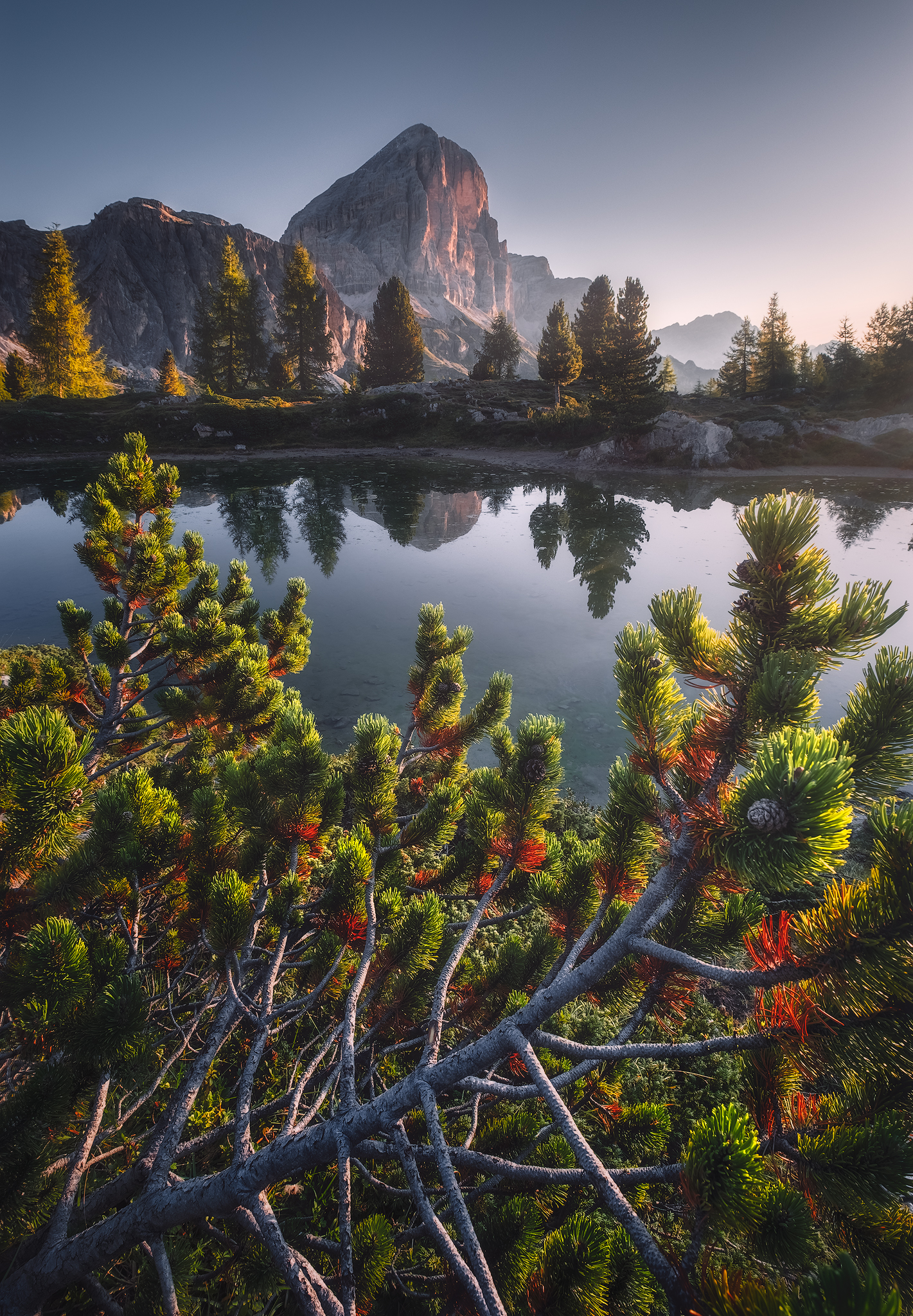 "AT DAWN" - Dolomites Natural Park