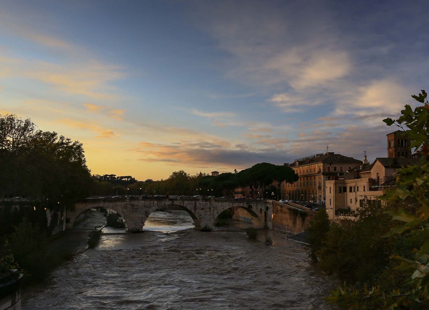 Verso il Tramonto Isola Tiberina