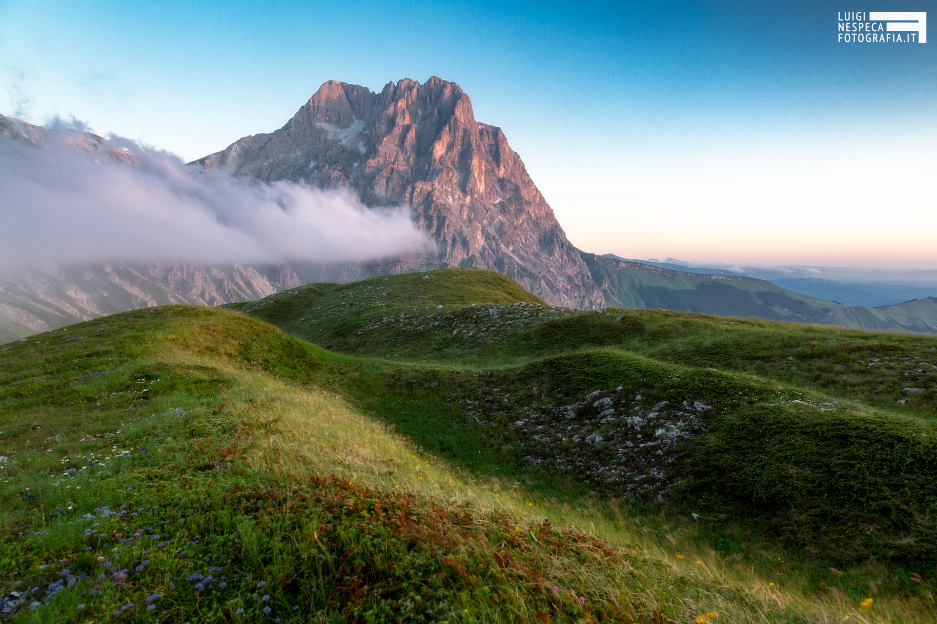 alba sul corno grande - gran sasso