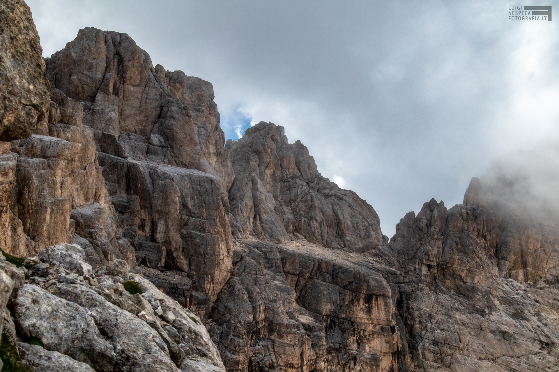 le pareti del ghiacciaio - calderone - gran sasso