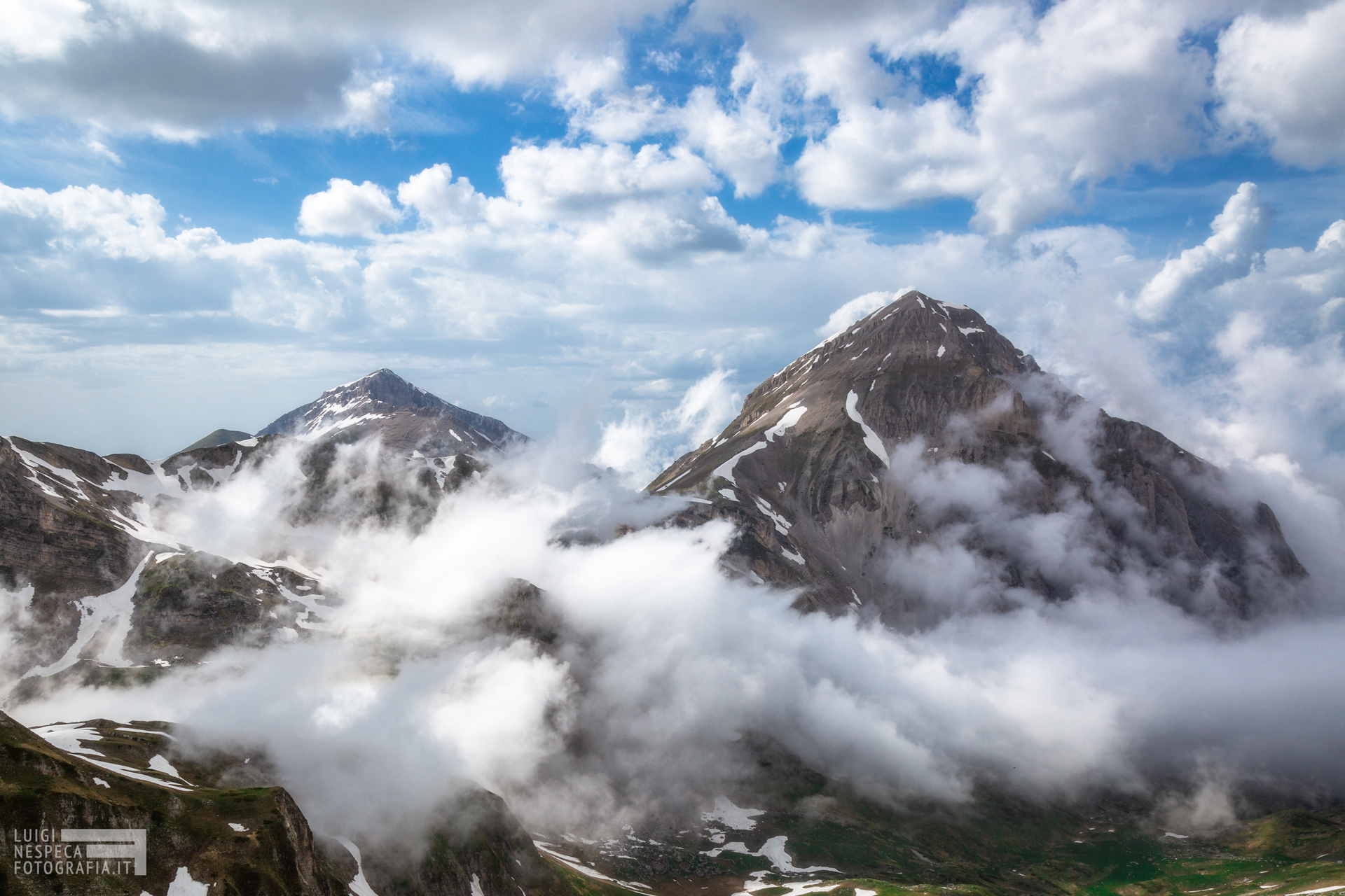 Nuvole al Gran Sasso