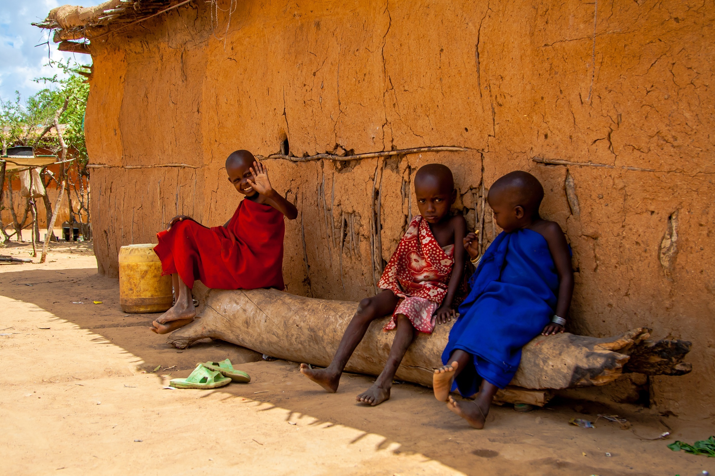 Masai children