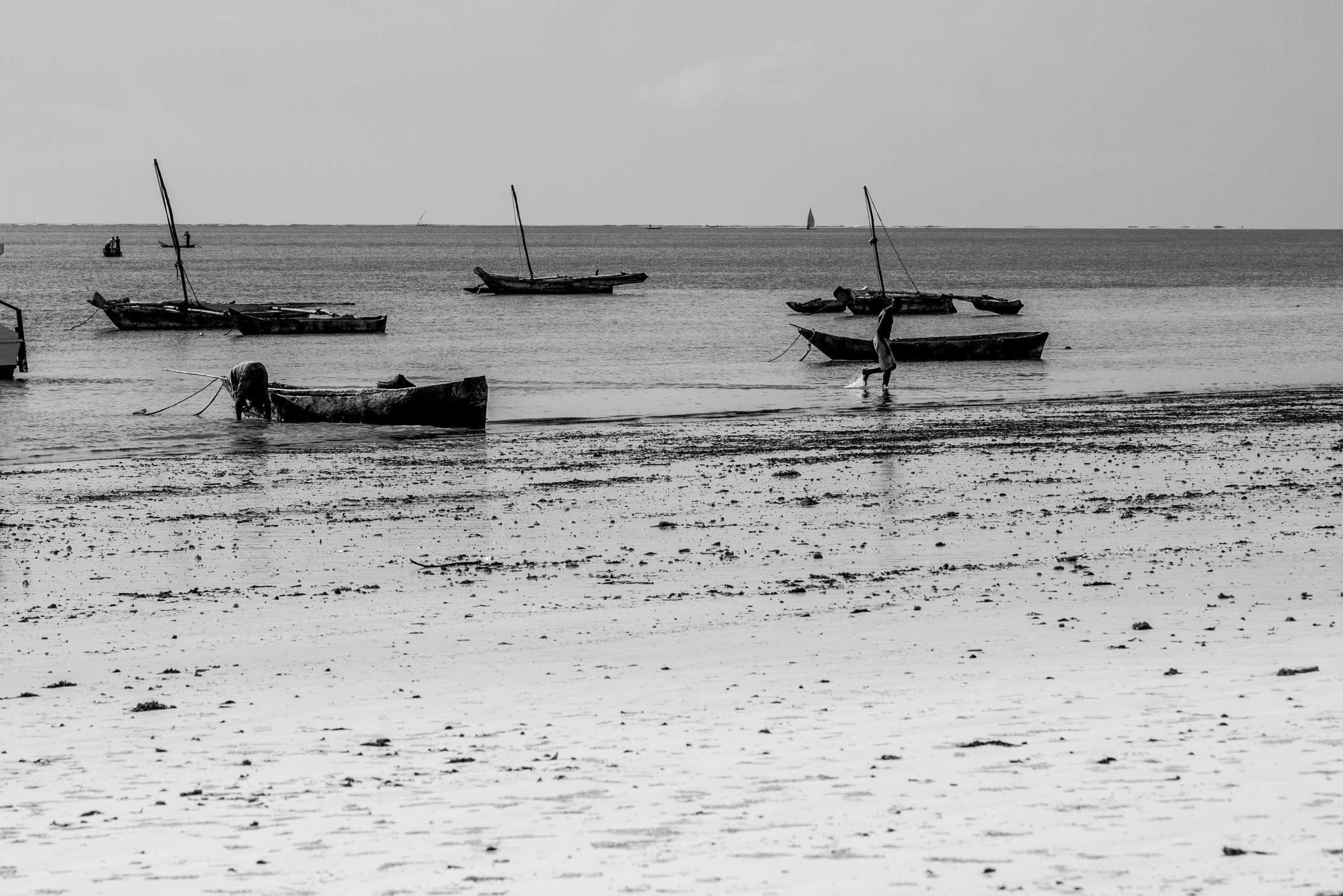 Kenya | Diani beach | Fishermen