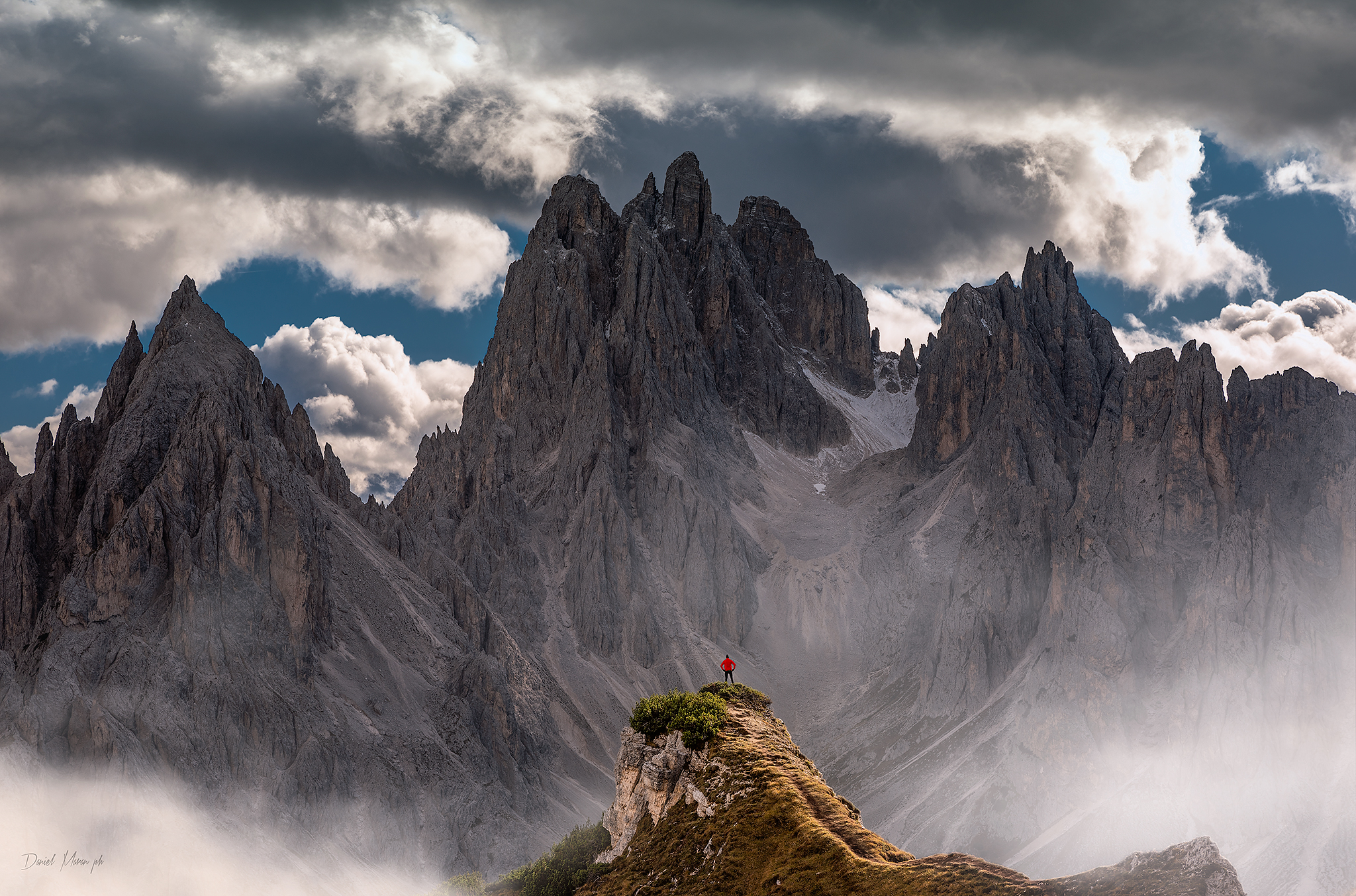 The grandeur of the Dolomites