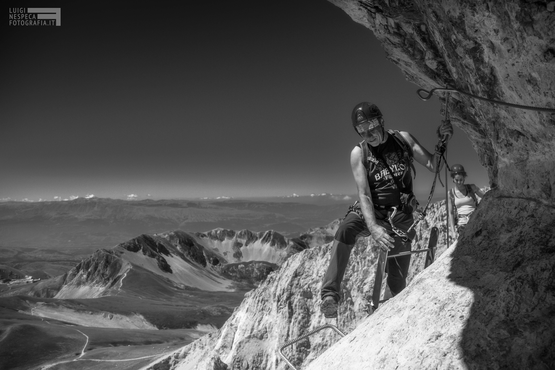 Ferrata Bafile - Alpinisti - Gran Sasso - Abruzzo