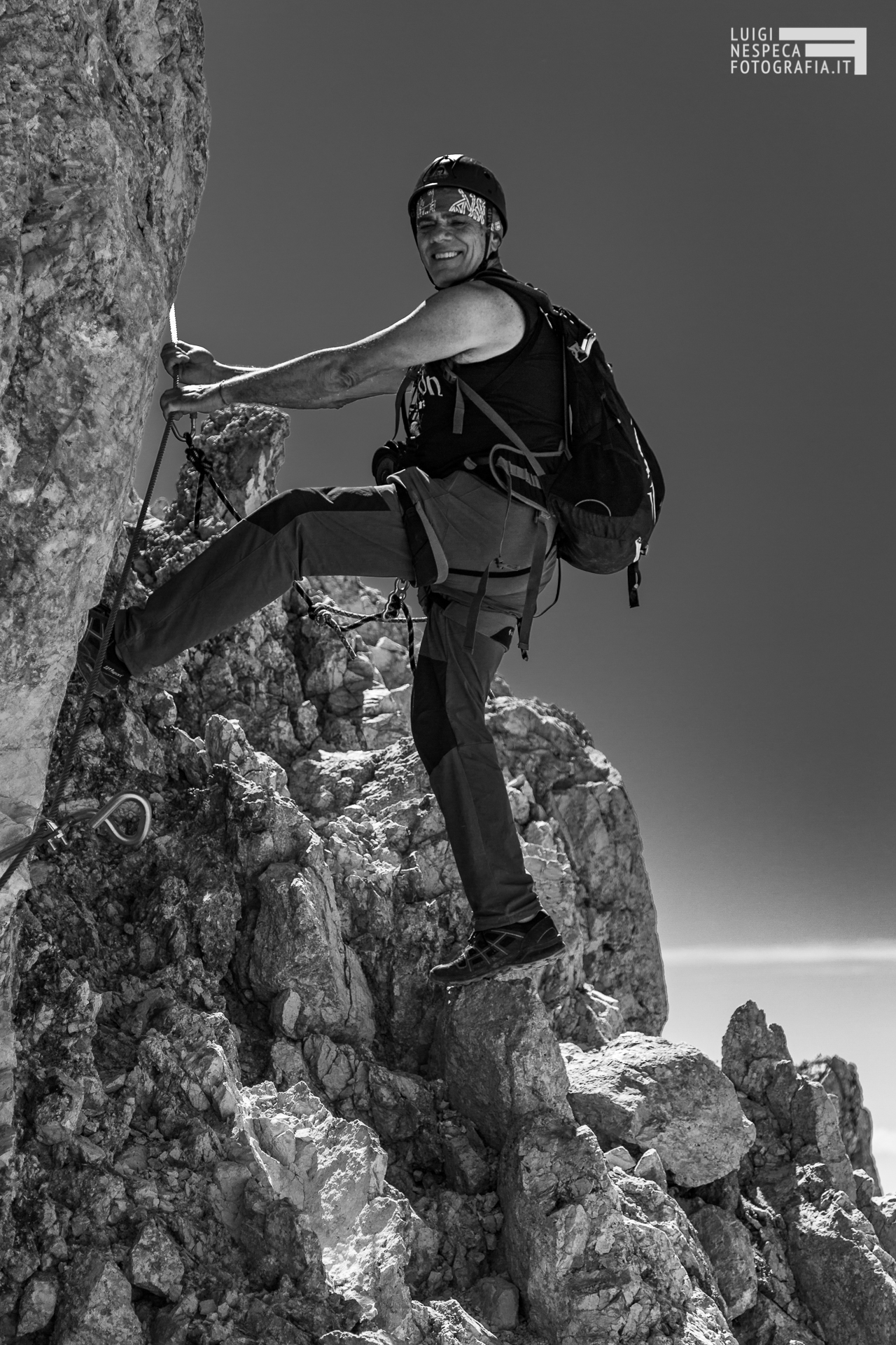 Ferrata Bafile - Alpinisti - Gran Sasso - Abruzzo