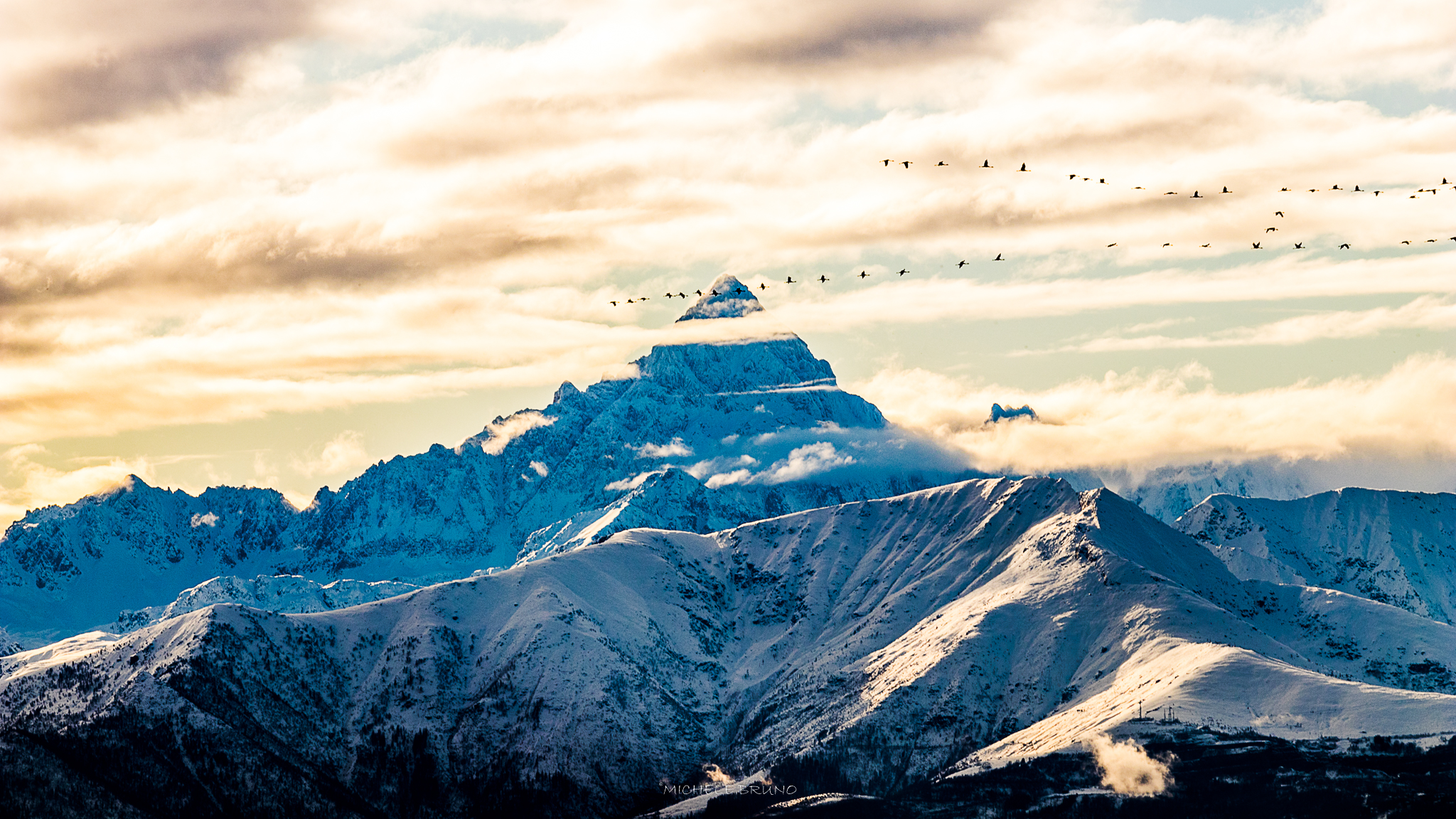 Monviso after the rain...