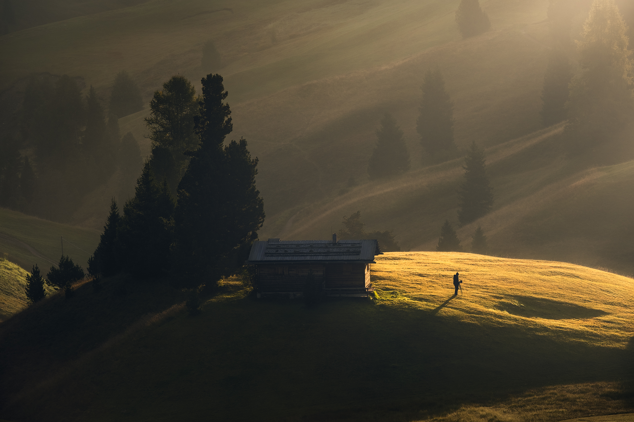 Golden Lights - Dolomites Natural Park