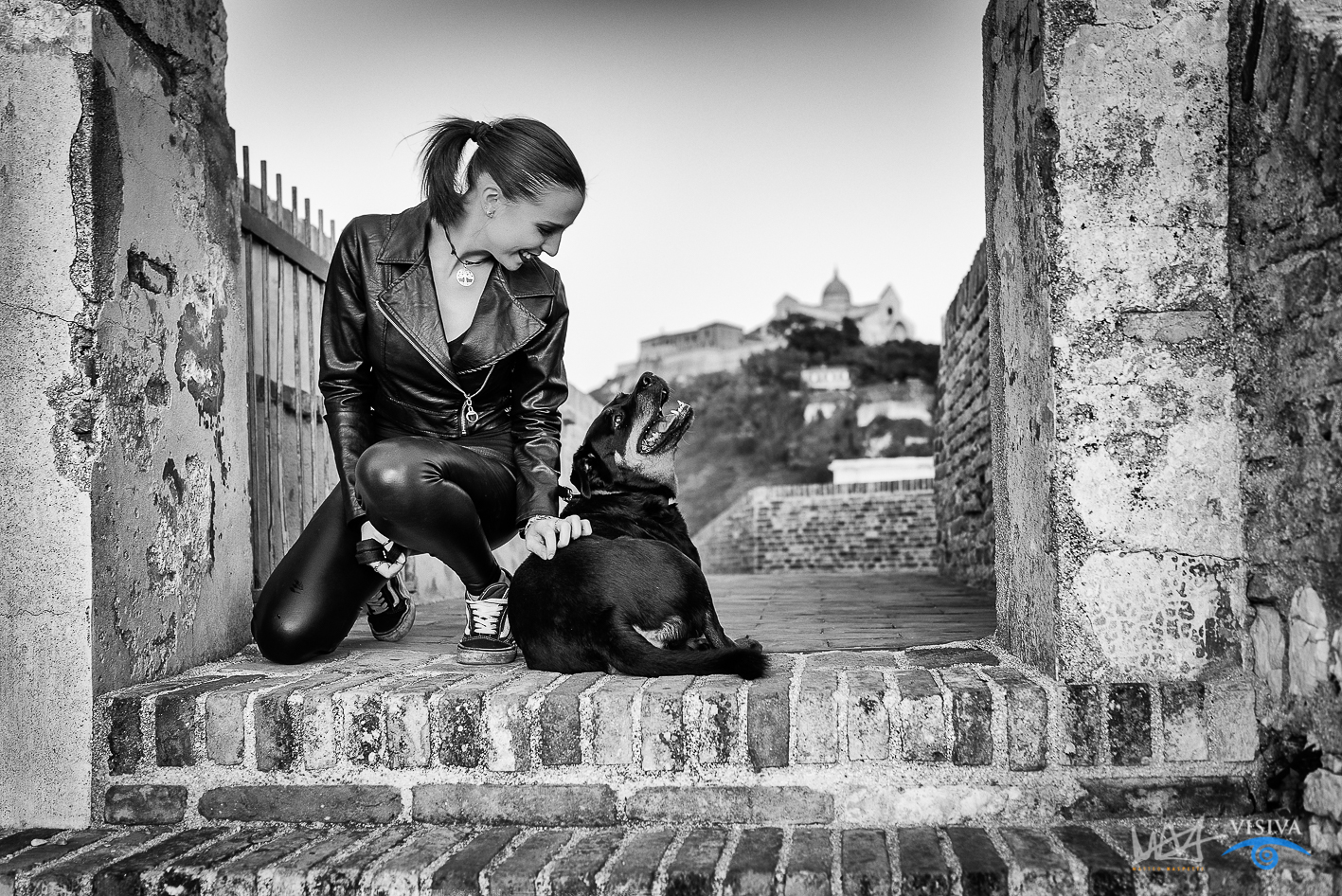 Six-legged friends: Silvia & Kenya