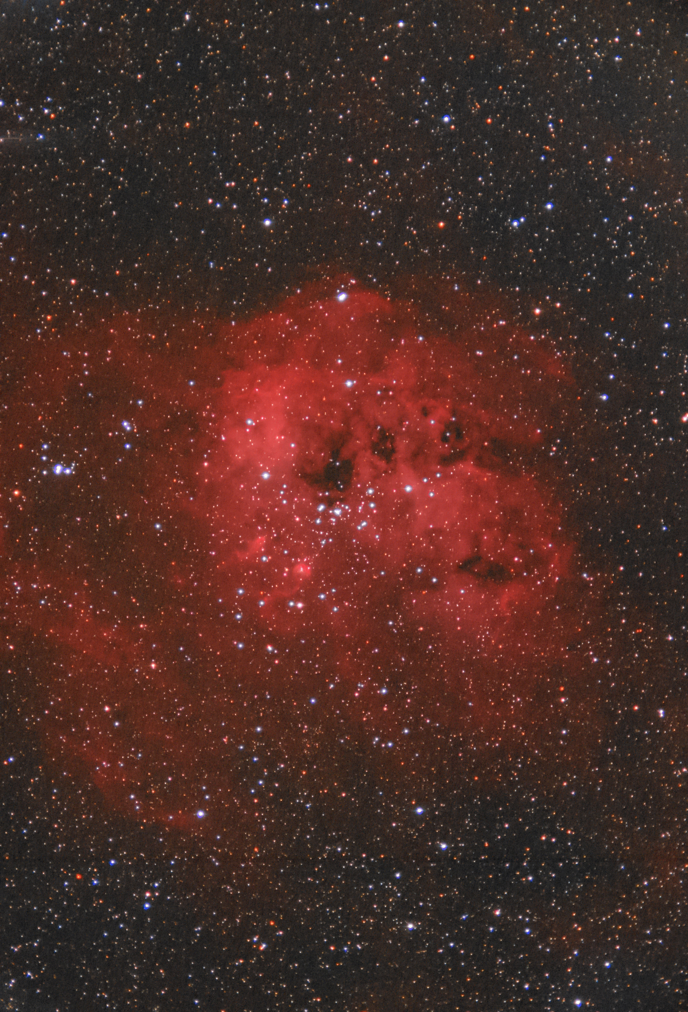 ic410, Tadpole nebula