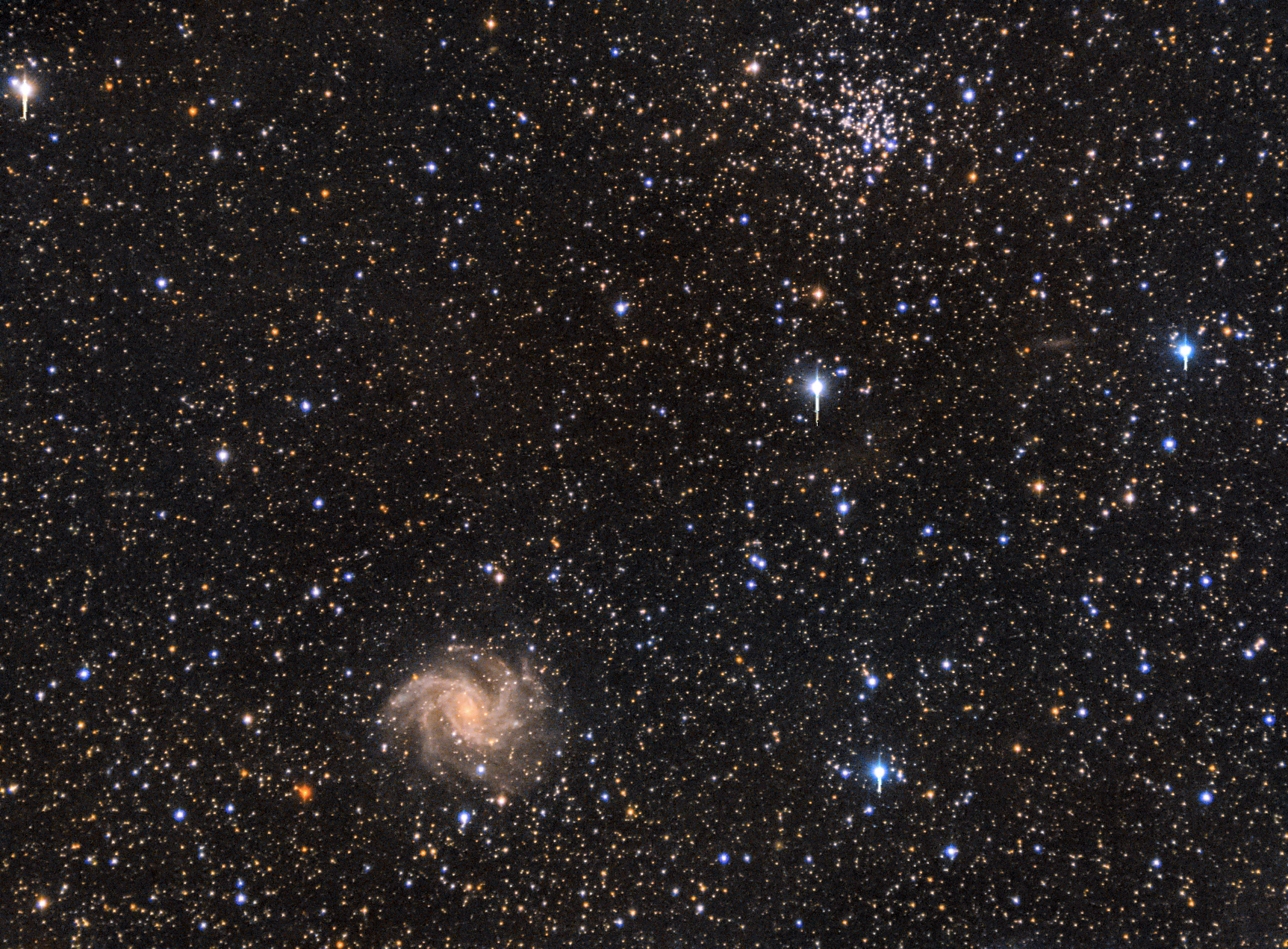 NGC6946 and NGC6939