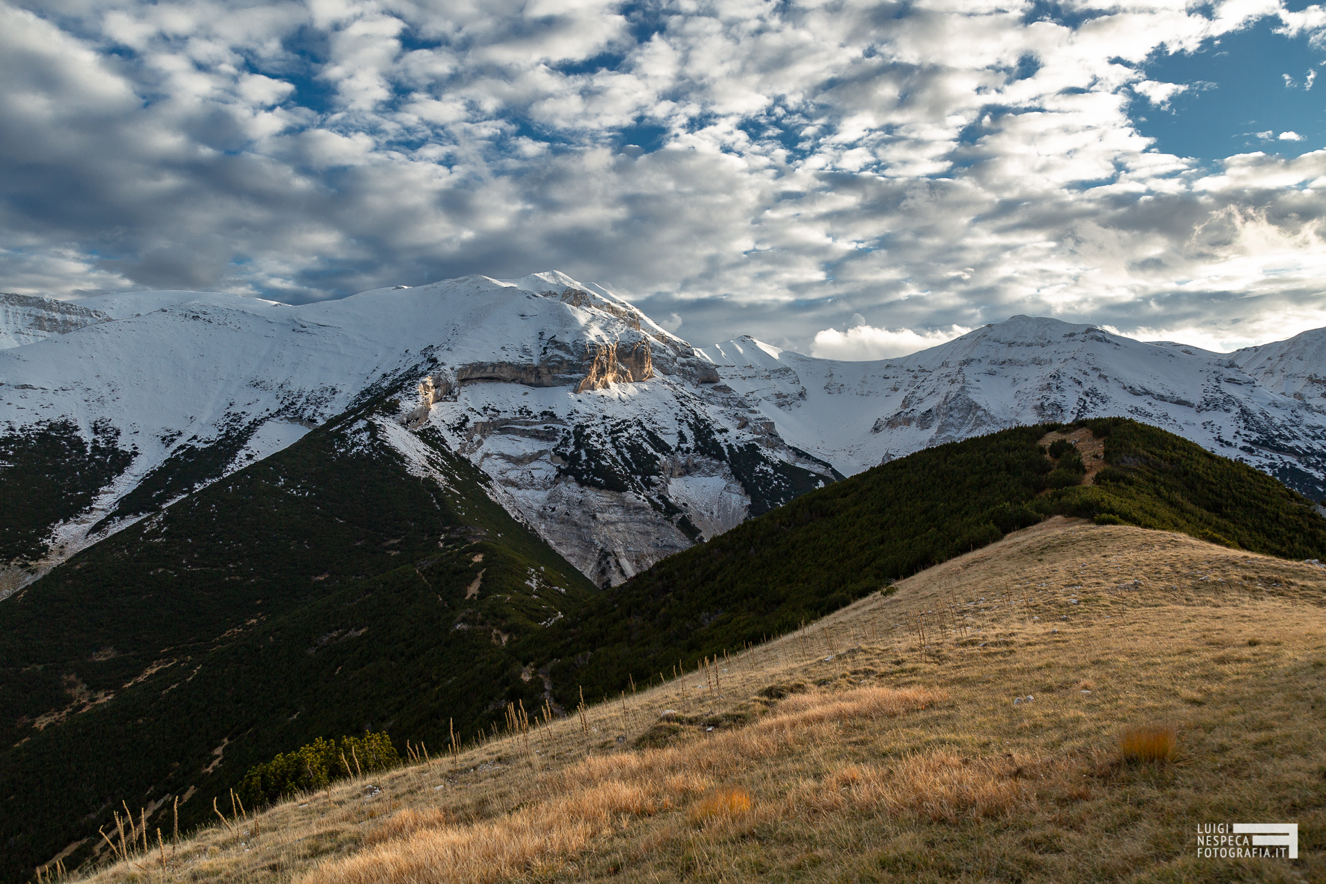 Tramonto sul Monte Focalone - Majella Orientale