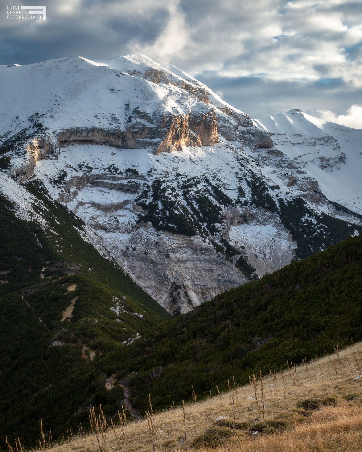 Tramonto sul Monte Focalone - Majella Orientale