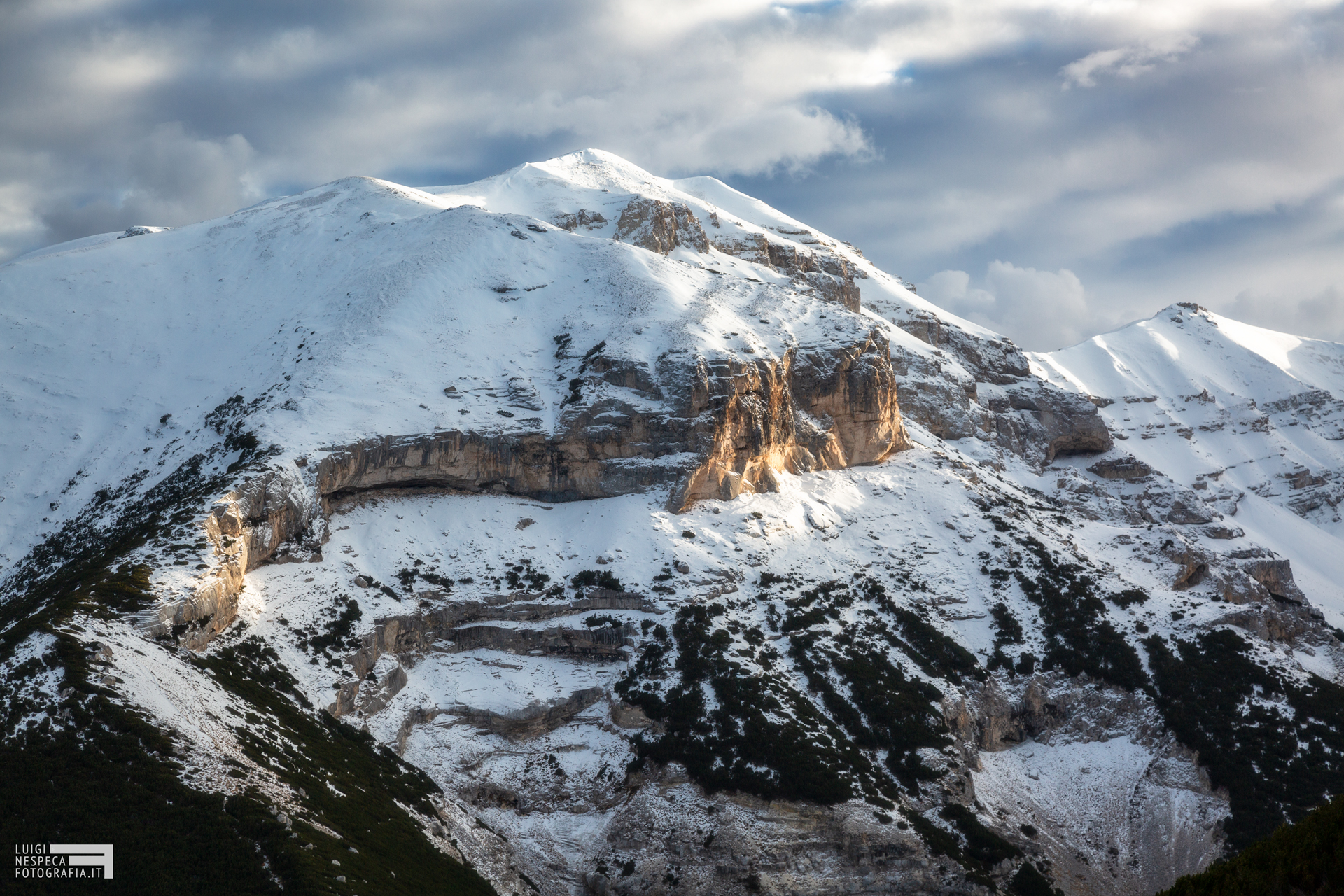 Tramonto sul Monte Focalone - Majella Orientale