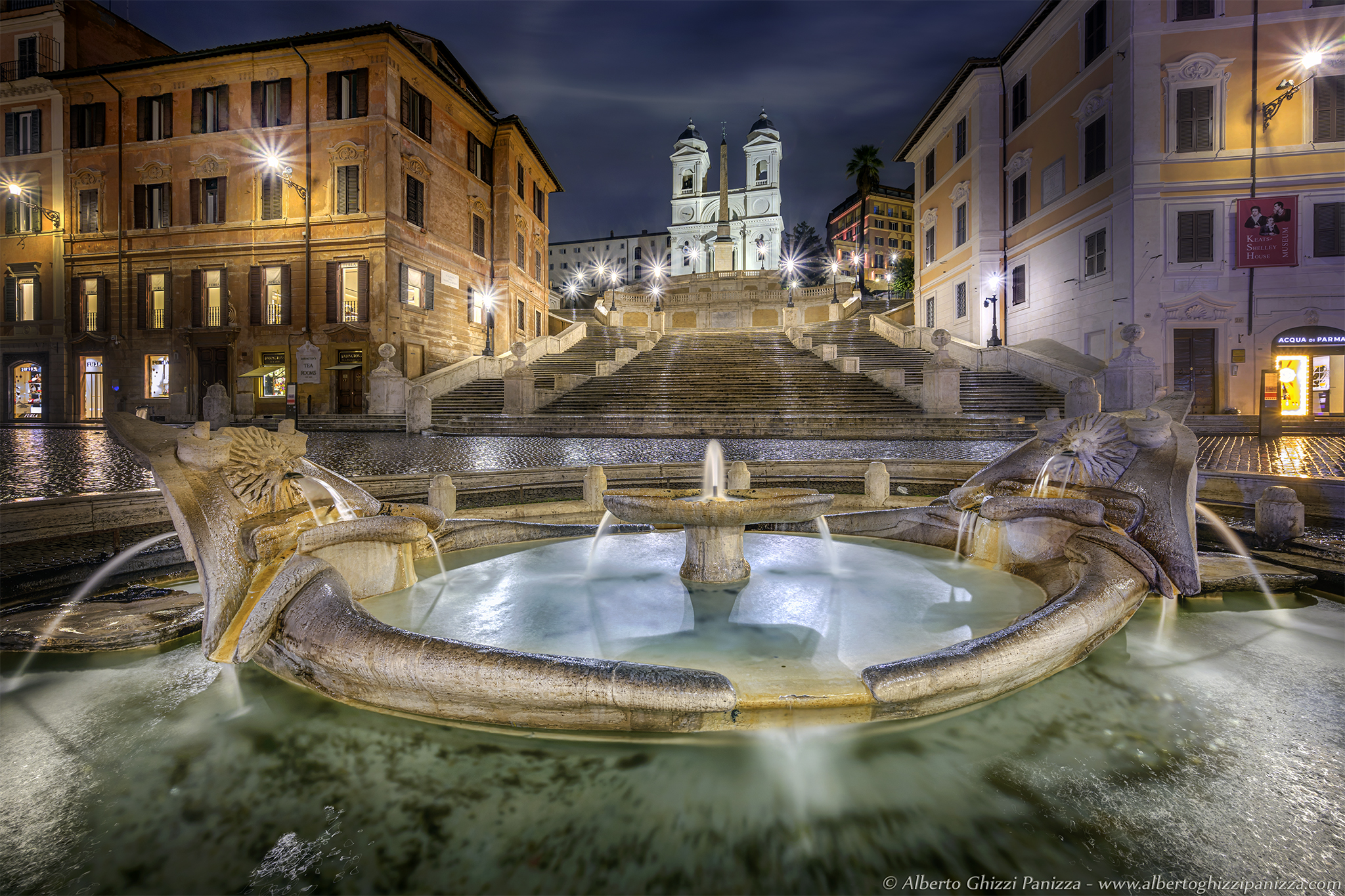 Scorci notturni - La Barcaccia