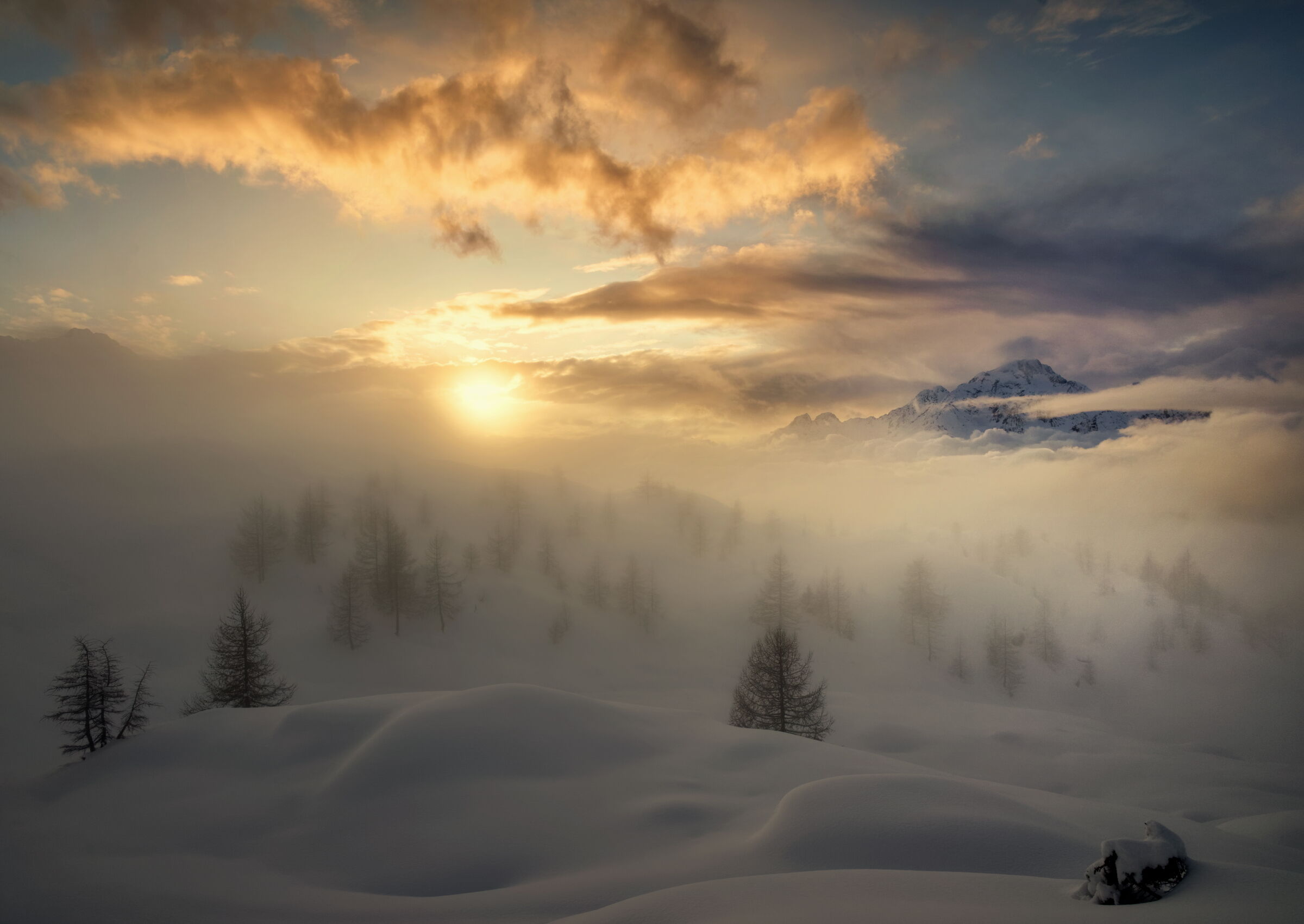 clouds over the Misfortune