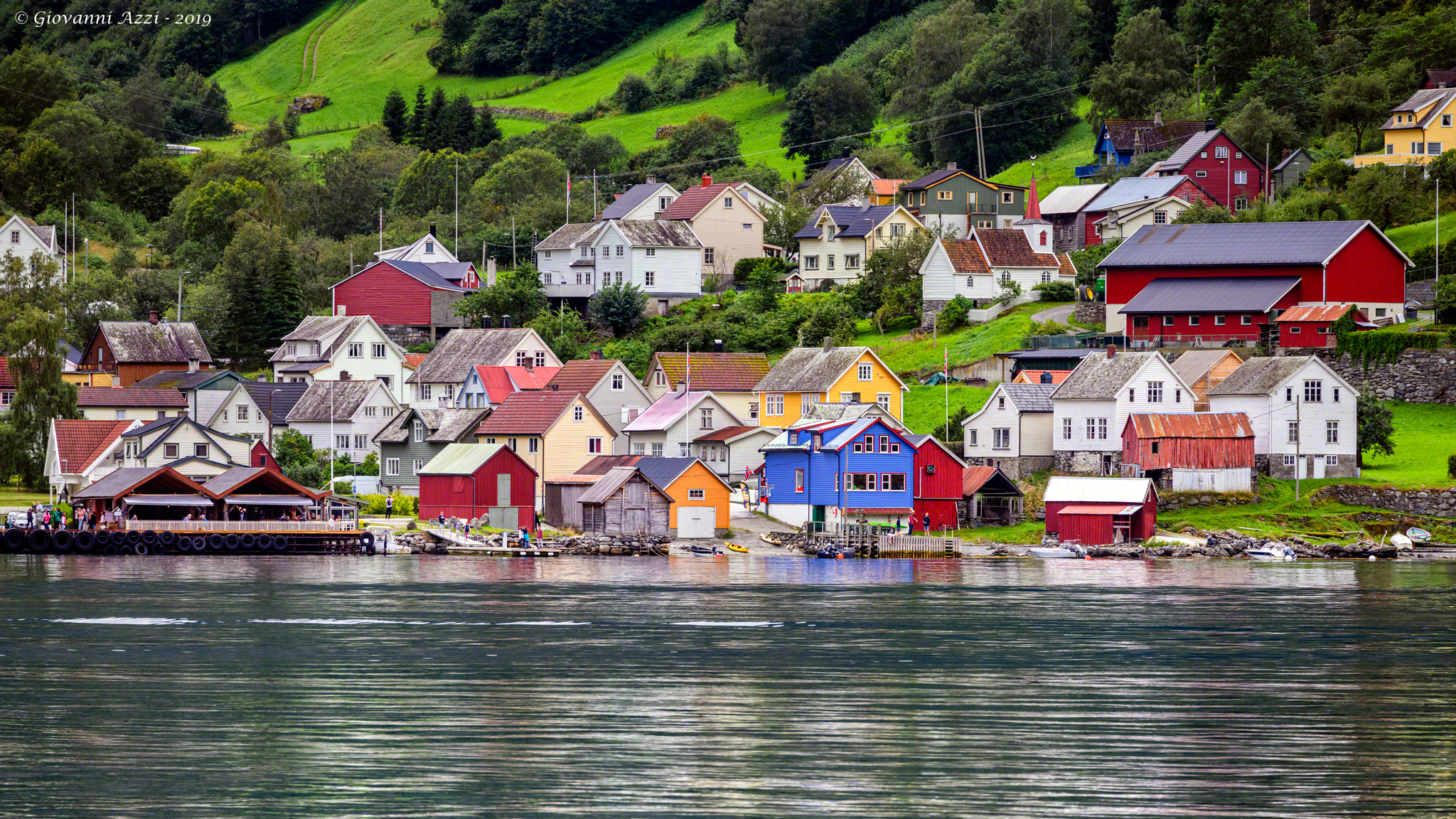 Norwegian village