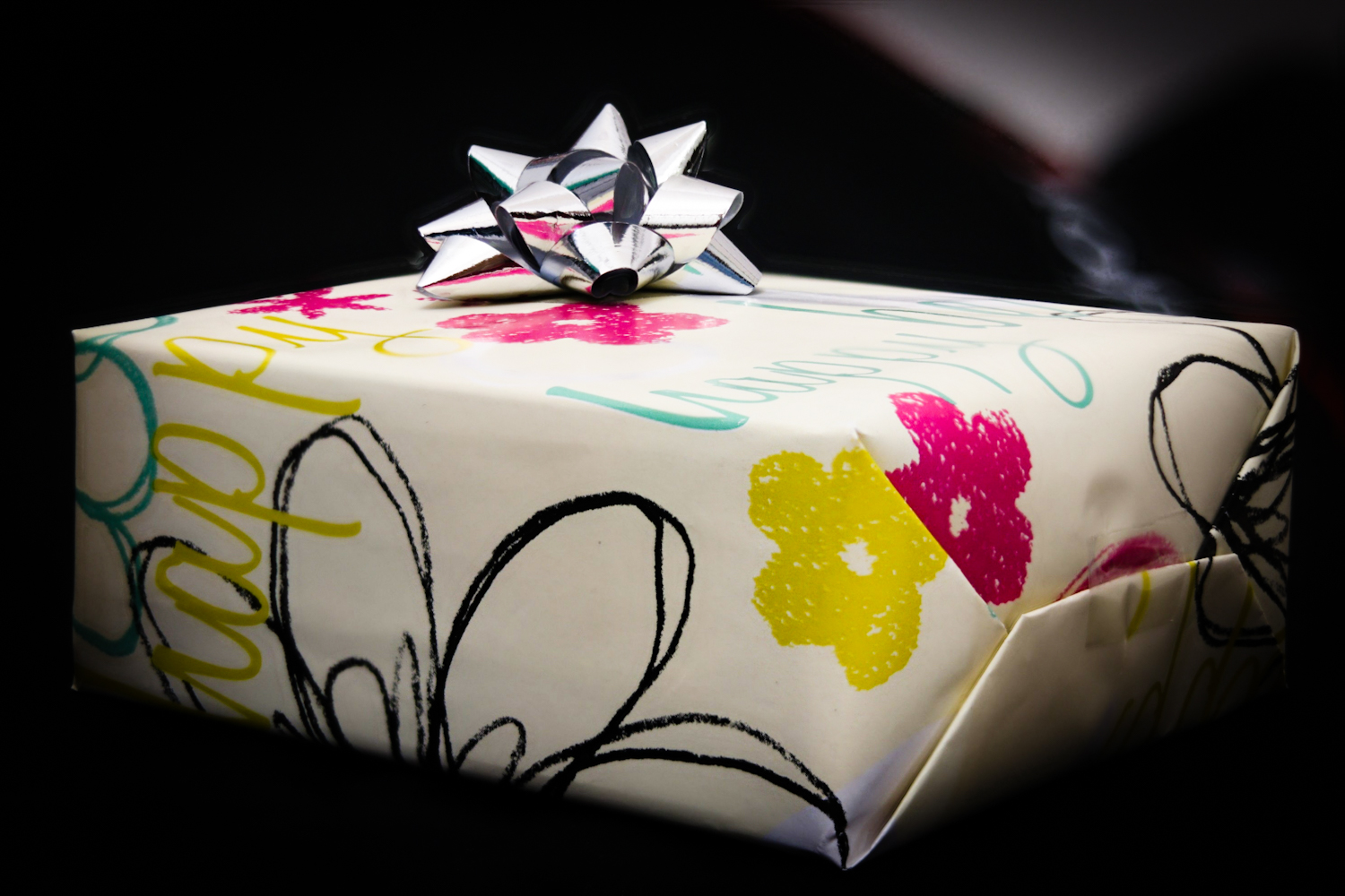 Giftbox with focus stacking