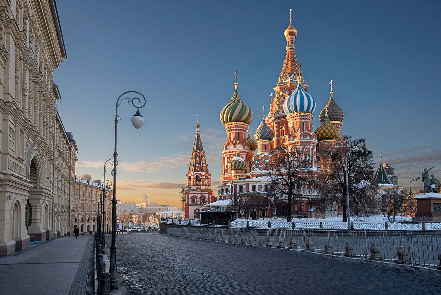 St. Basil's Cathedral as seen from the Red Square