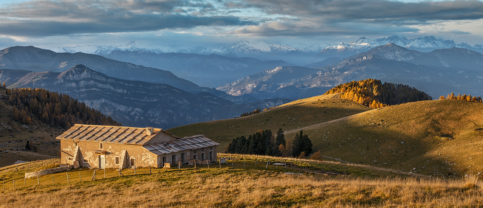Ultime luci sull'altopiano