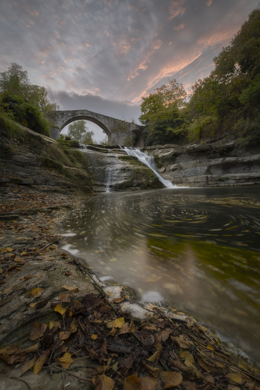 Brusia Waterfall in Bocconi
