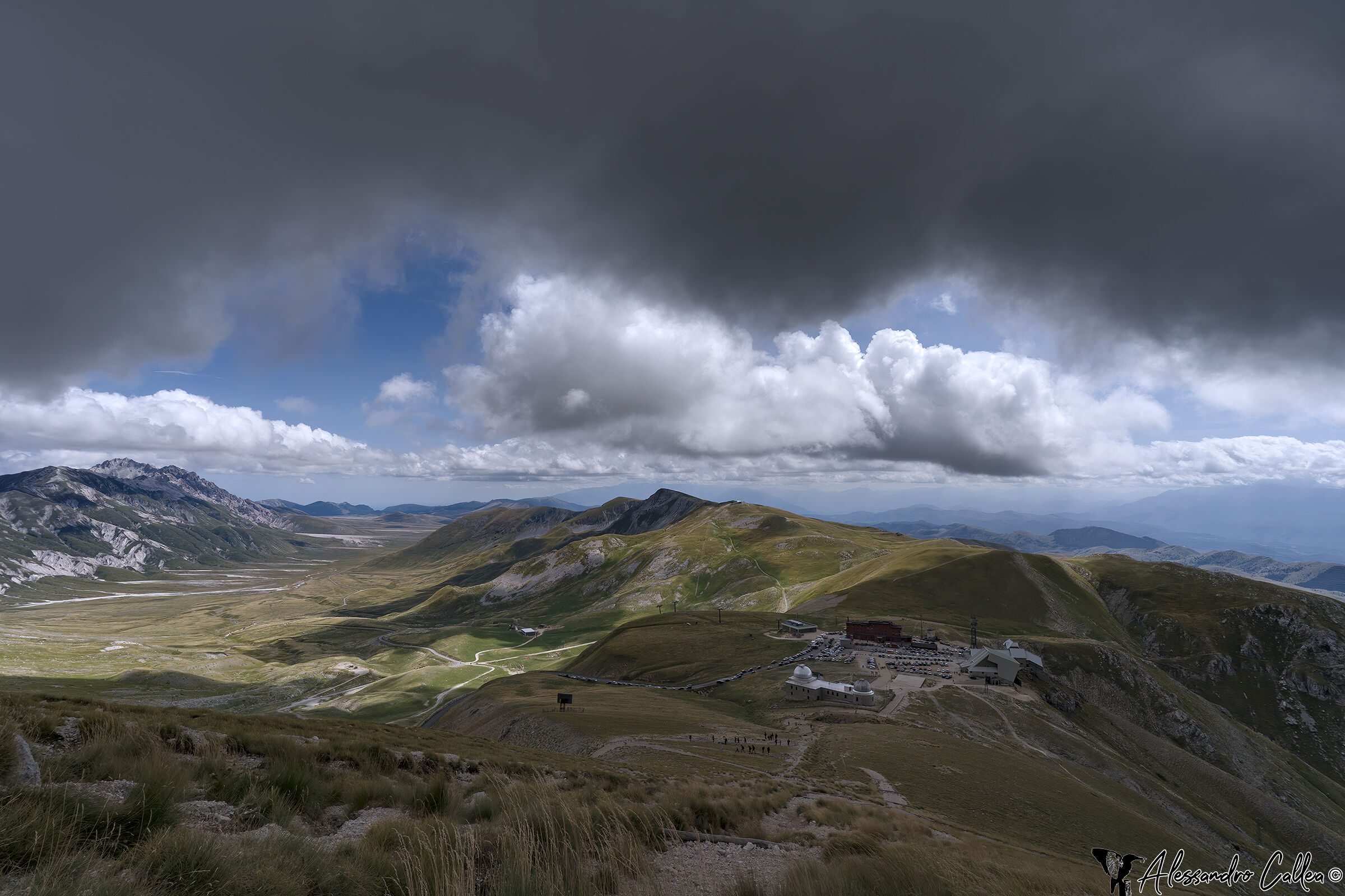 Emperor Field, seen towards the observatory