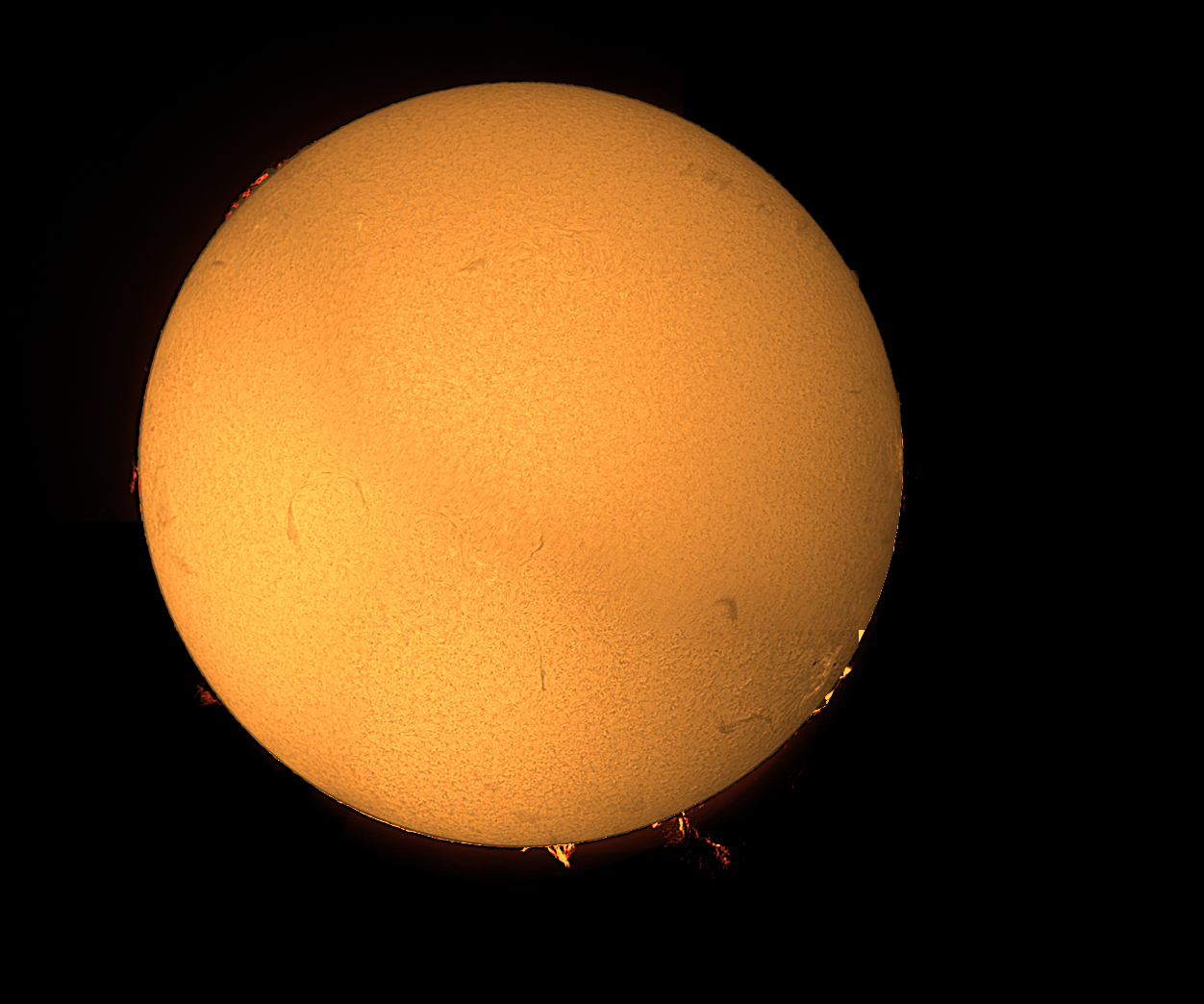 solar bumps with Halfa