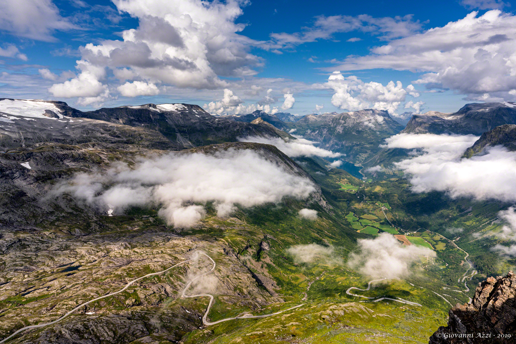 Panorama dal Dalsnibba