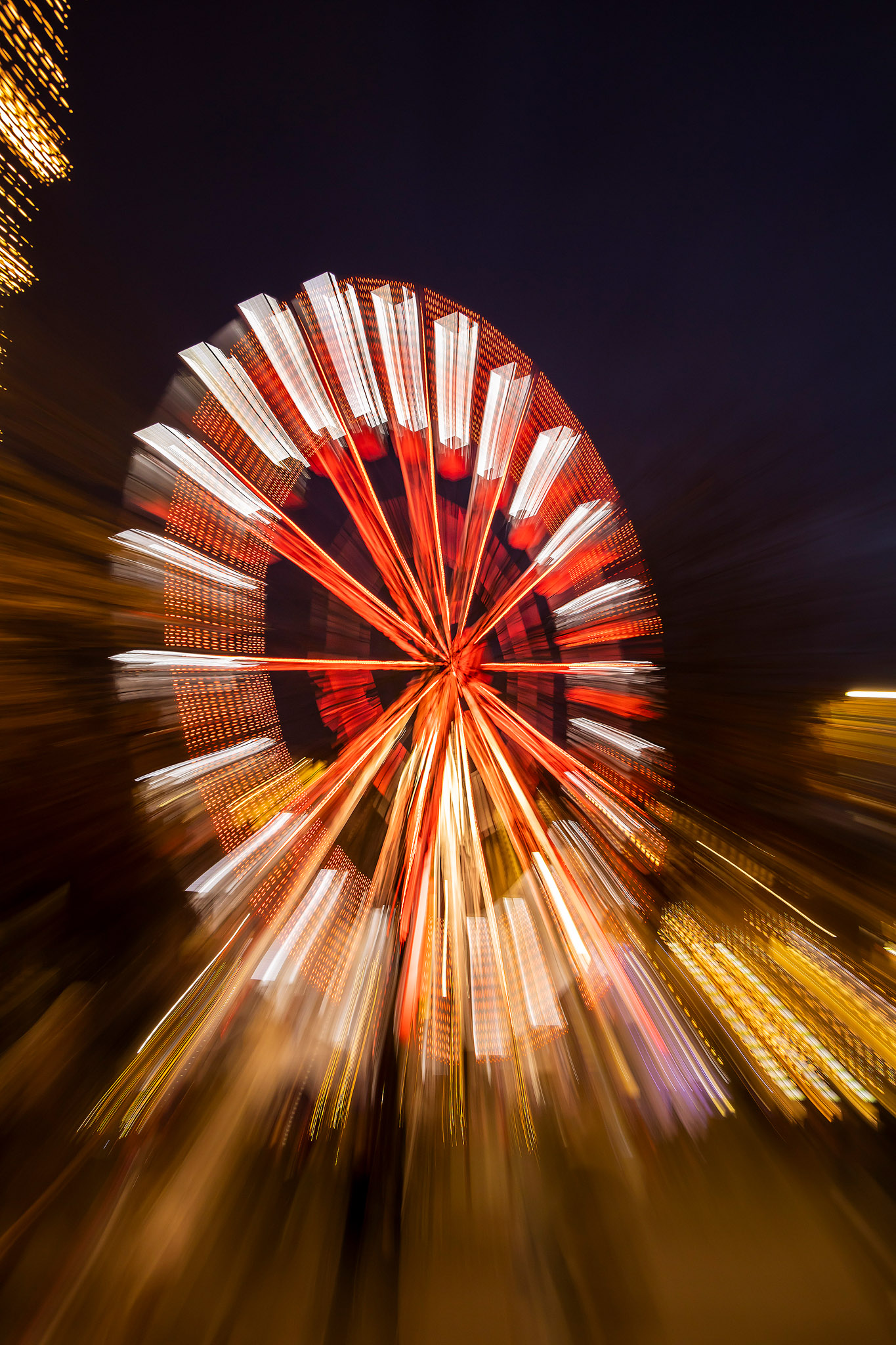 Bergamo, the Ferris wheel