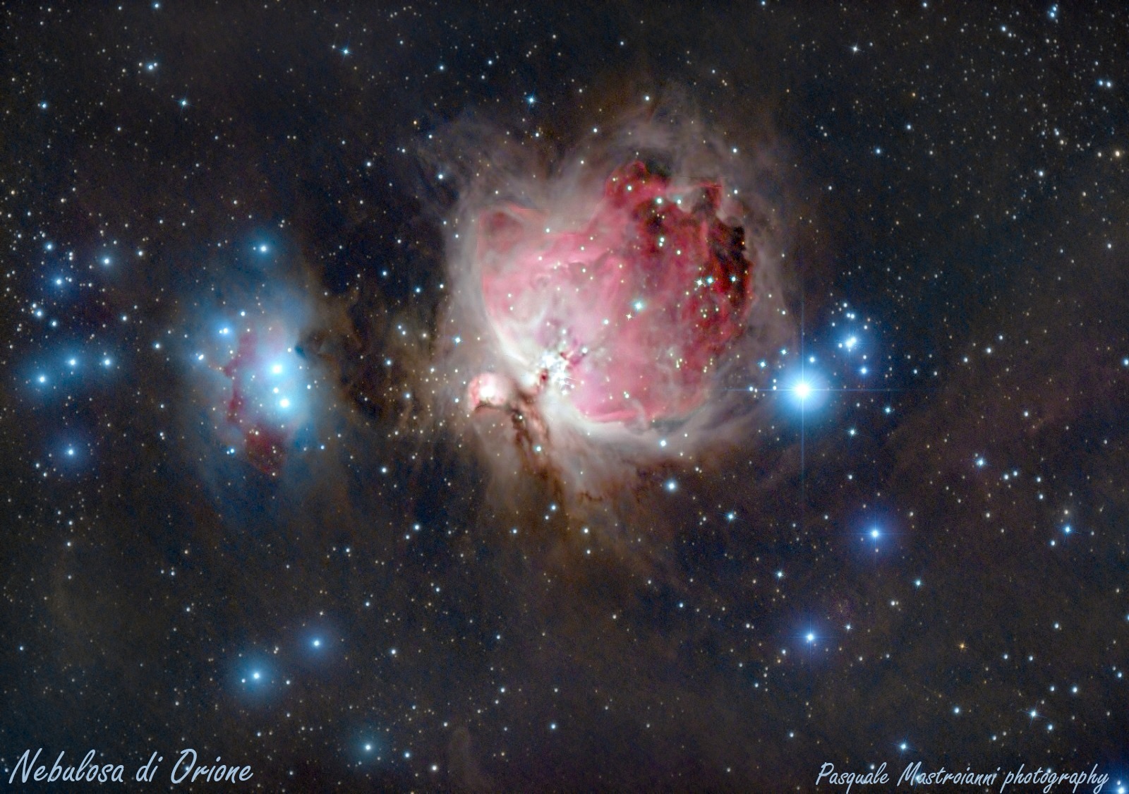 La nebulosa di orione