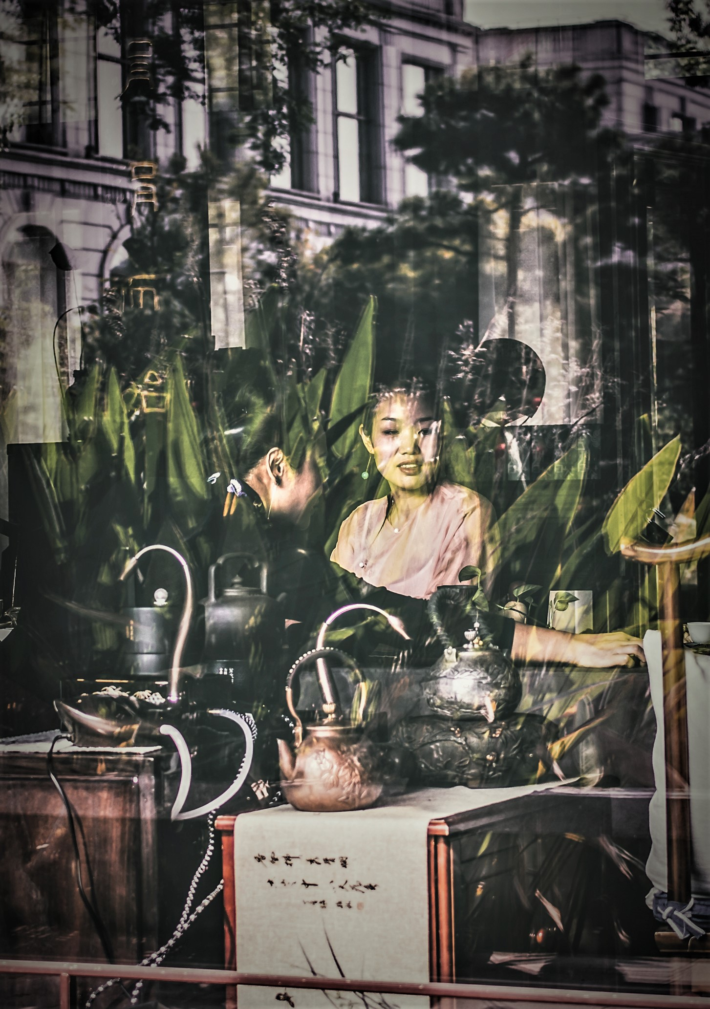 Tea moment in Nanjing