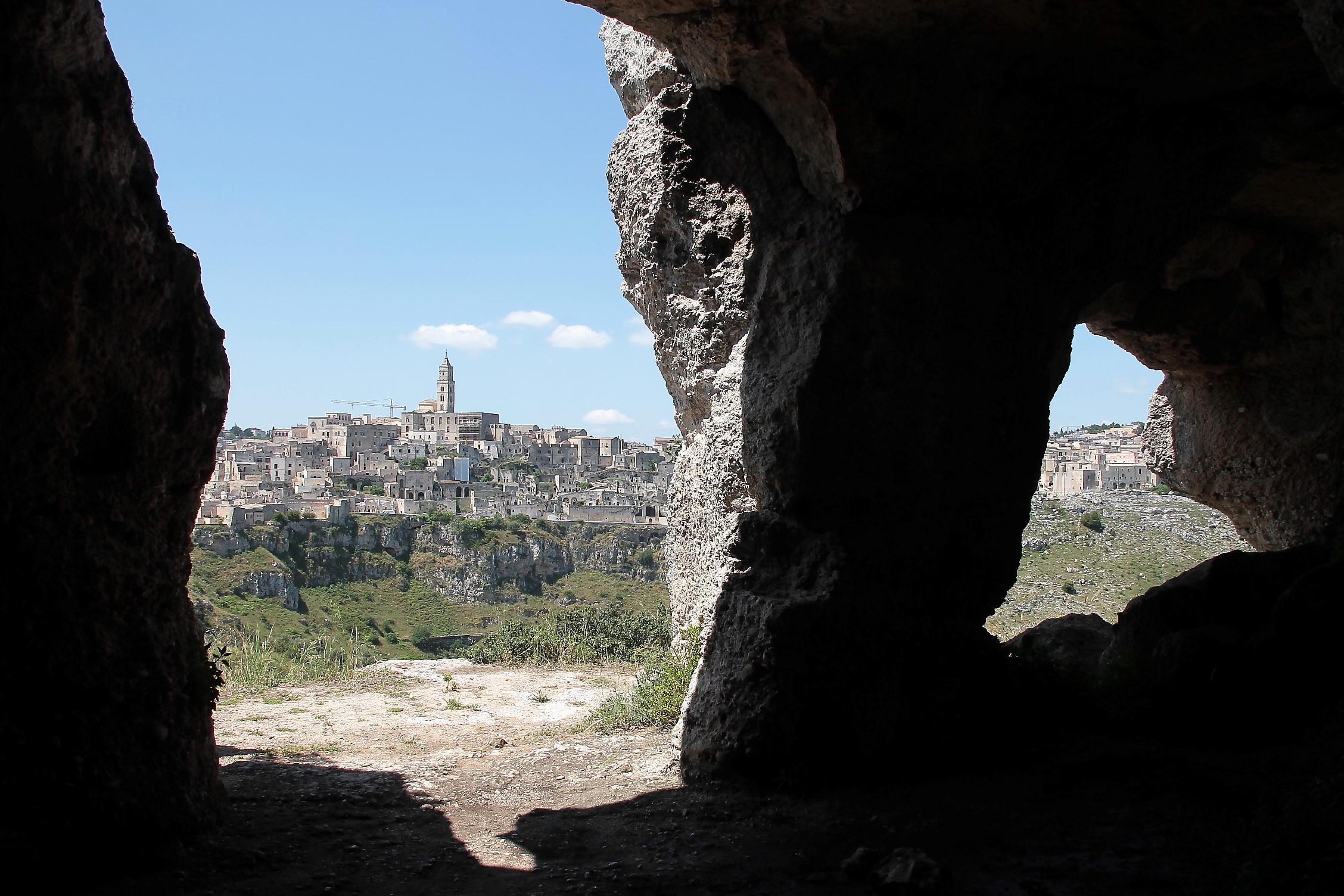 Con Matera di fronte