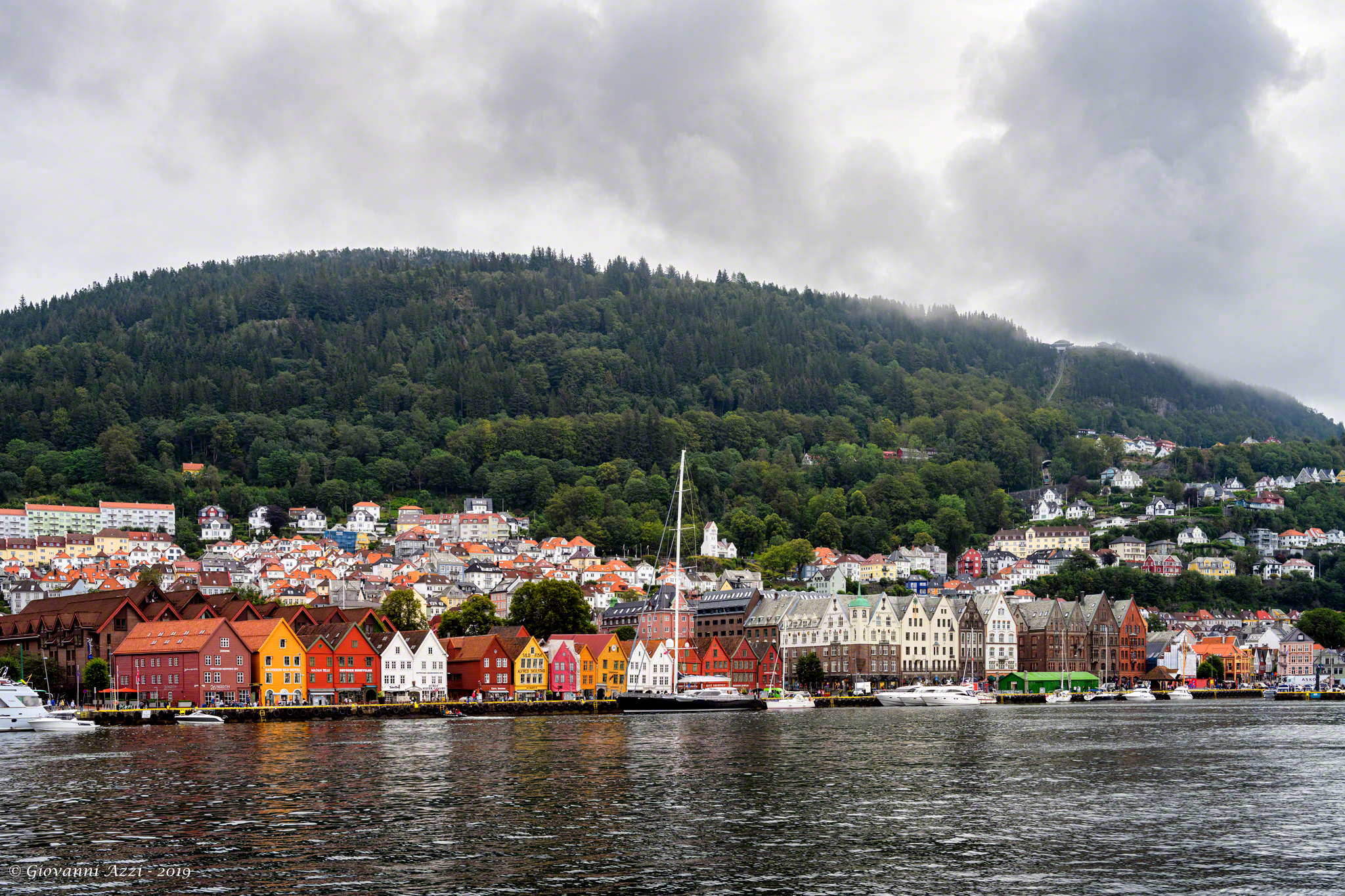 Una tipica giornata bergenese