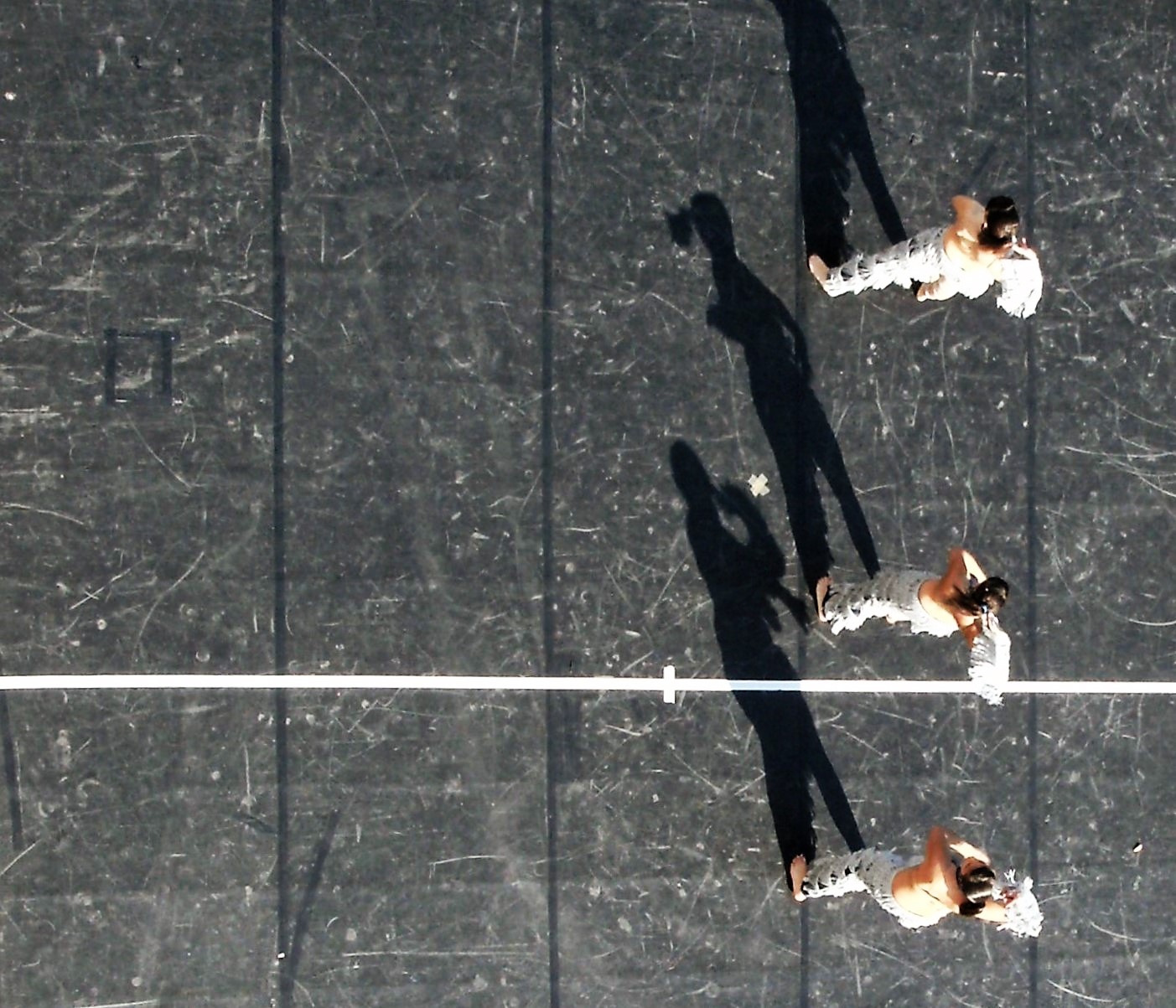 I'm going to move my three pieces...