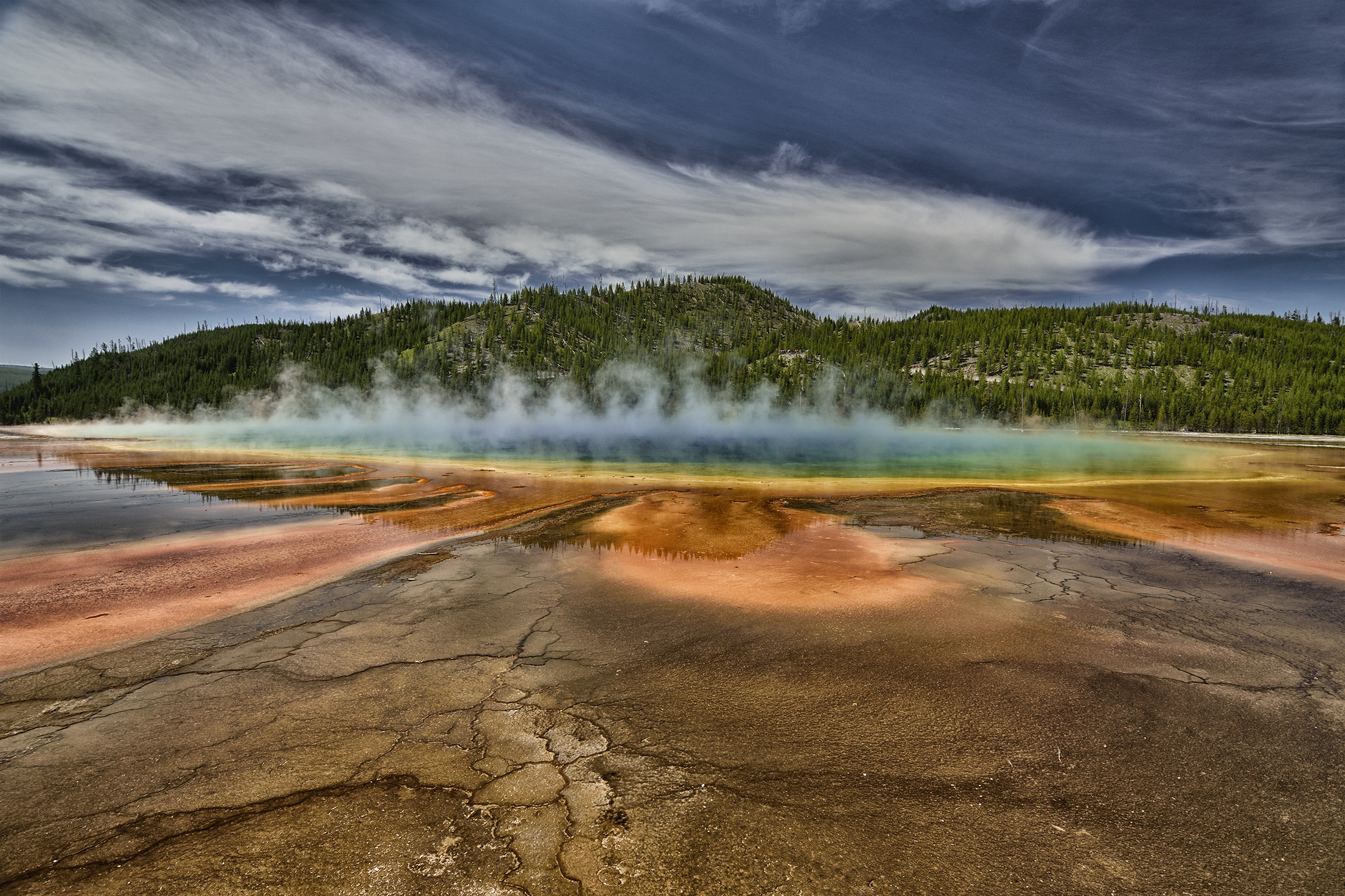 Grand Prismatic Spring - yellowstone