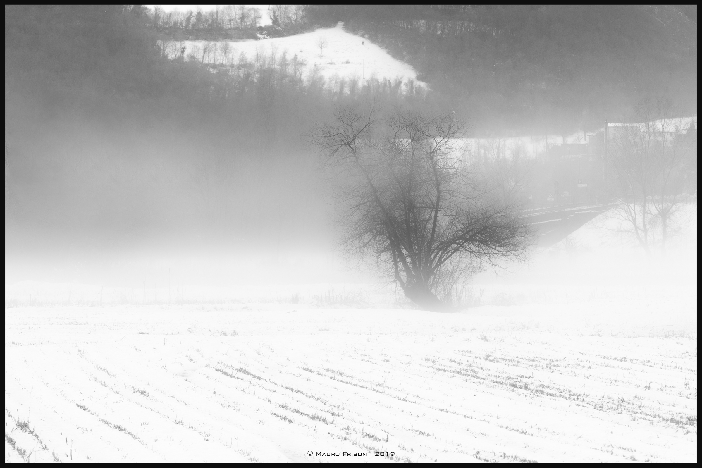 The first snowfall of the season