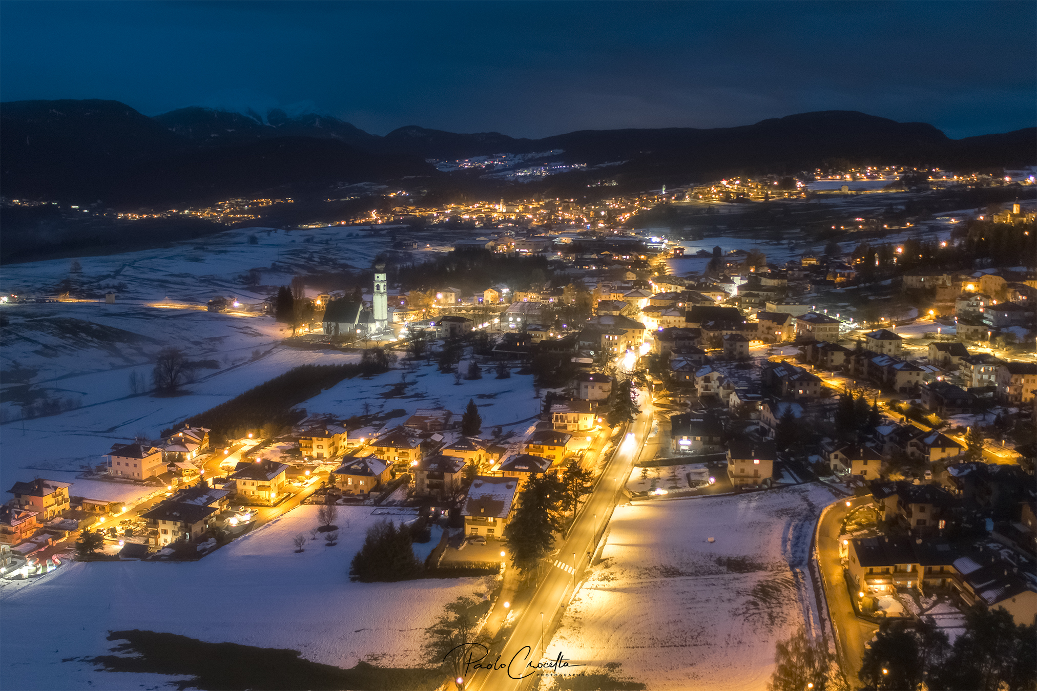 Val di Non dal cielo