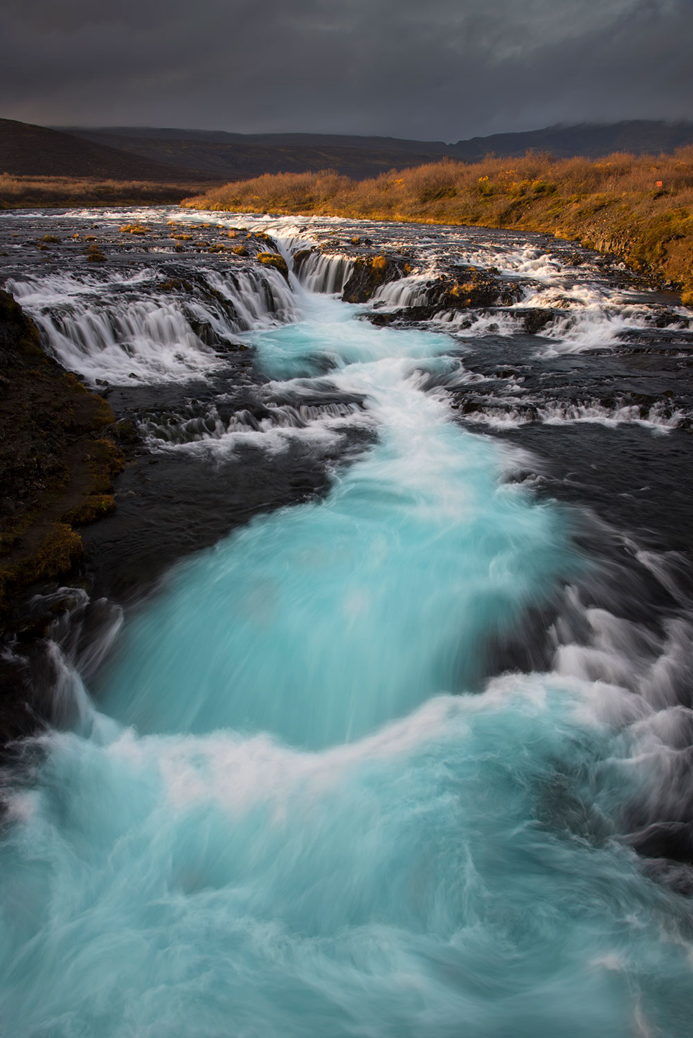 La cascata di Bruarfoss