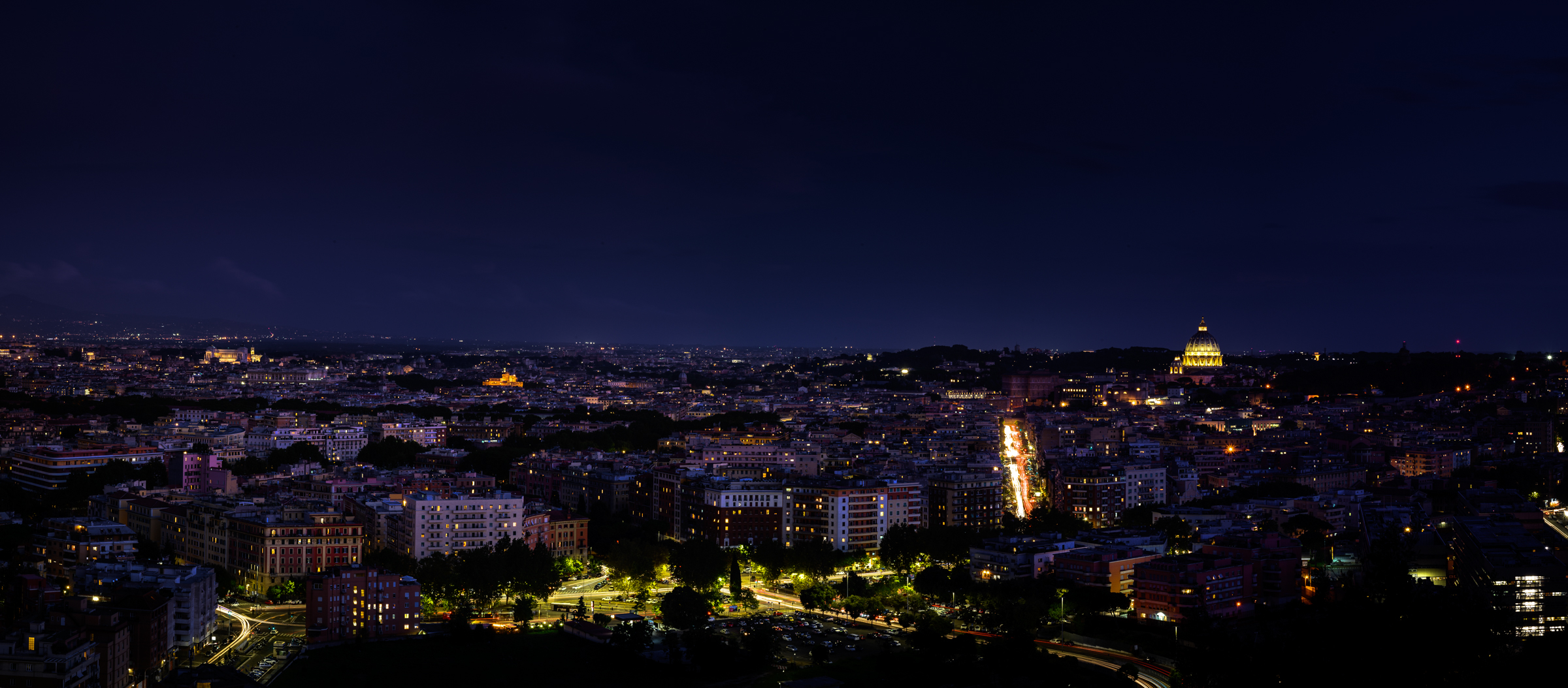 Rome by night.